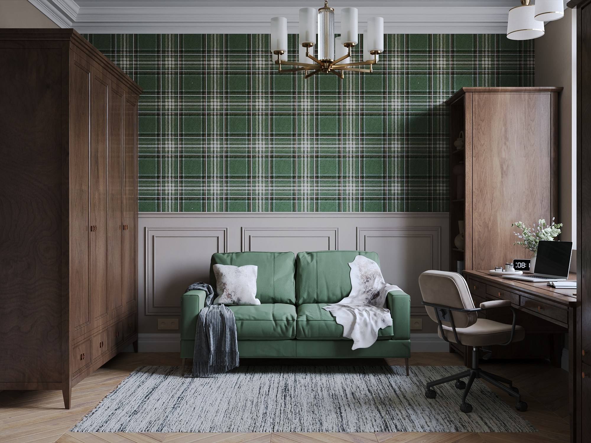 Европейский-2 73 м² г.Челябинск. БК студия дизайна интерьера