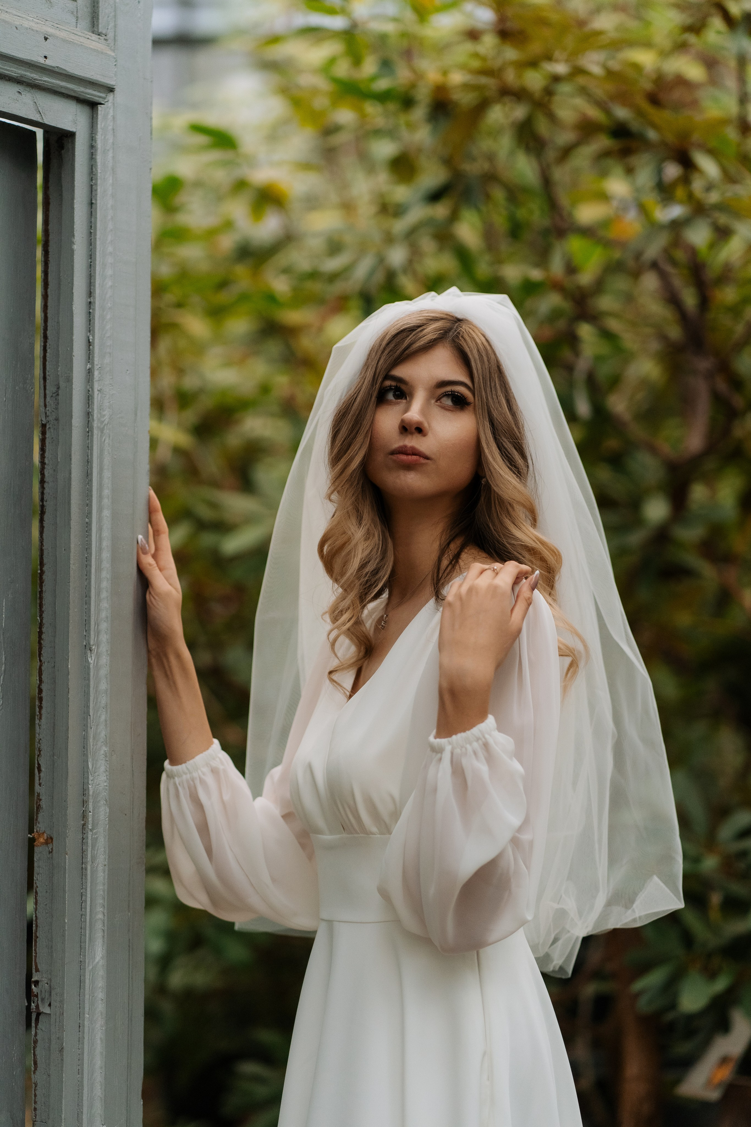 Свадебная фотосессия в оранжерее, Москва. Свадебный фотограф в Москве Анна Полушина