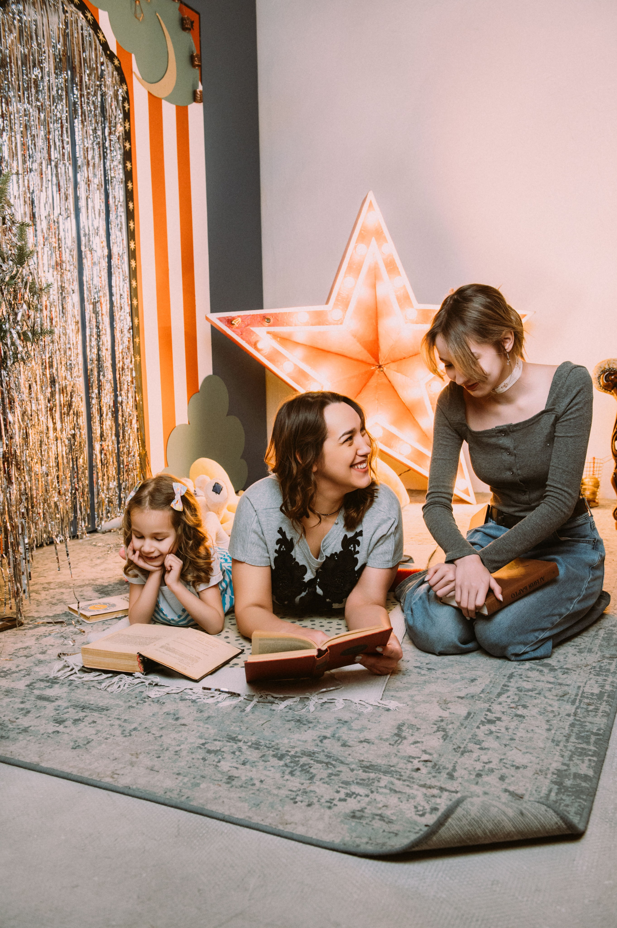 Большая семья собралась вместе на Новый год. Фотограф в Сургуте Светлана Гибадуллина