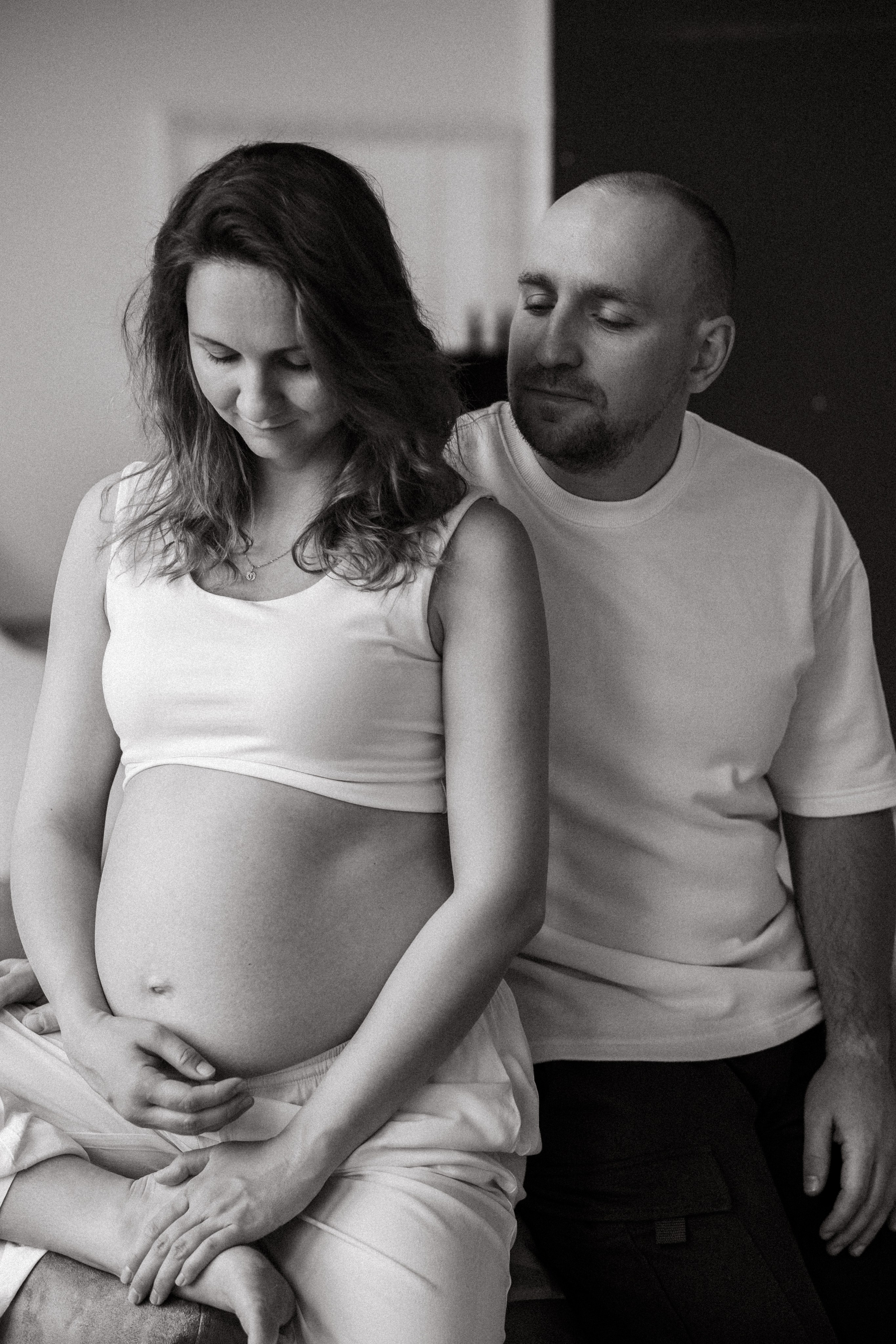 Съемка беременности с мужем. Семейный видеограф в Москве Руслана Синицына