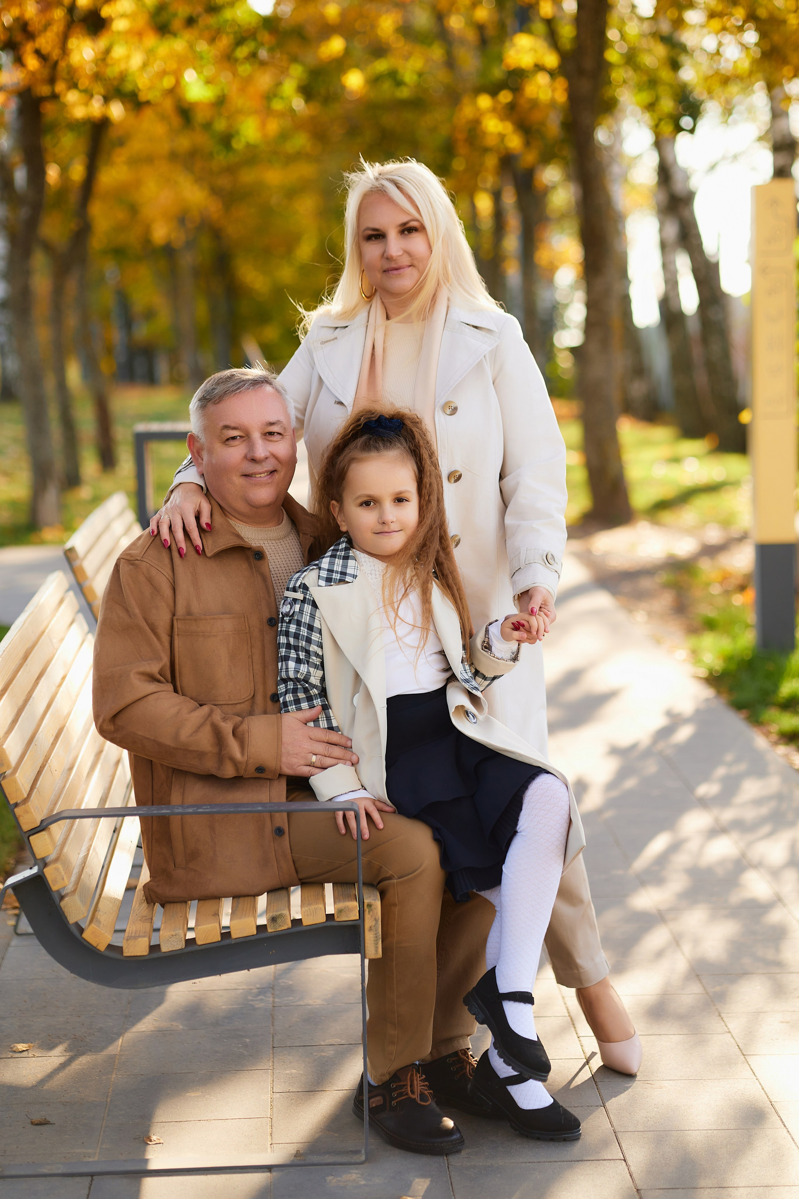 Семейная осеннняя фотосессия. Фотограф в Минске Анна Кучинская