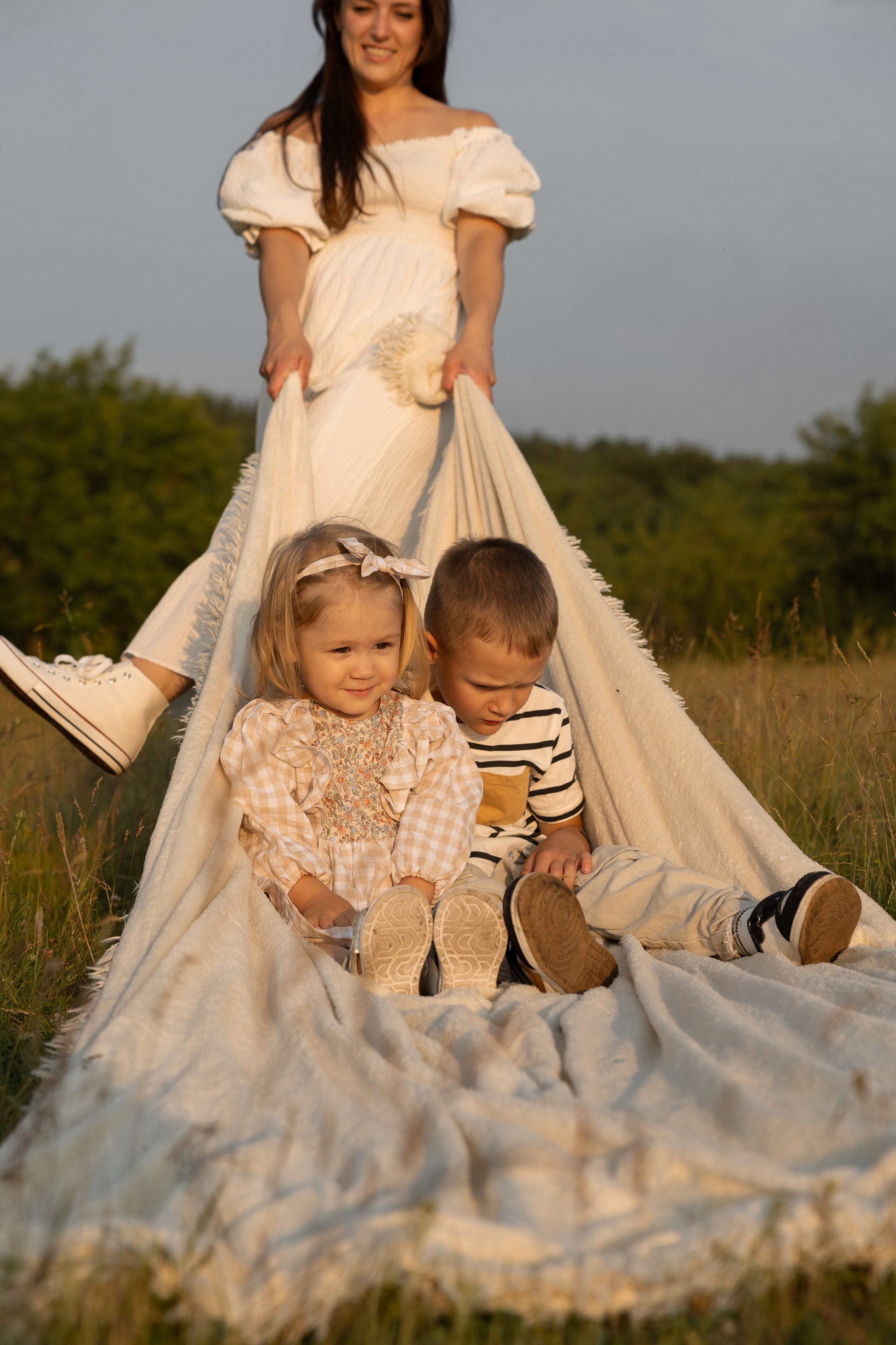 В поле. Семейный и свадебный фотограф в Челябинске Мария Леонтьева