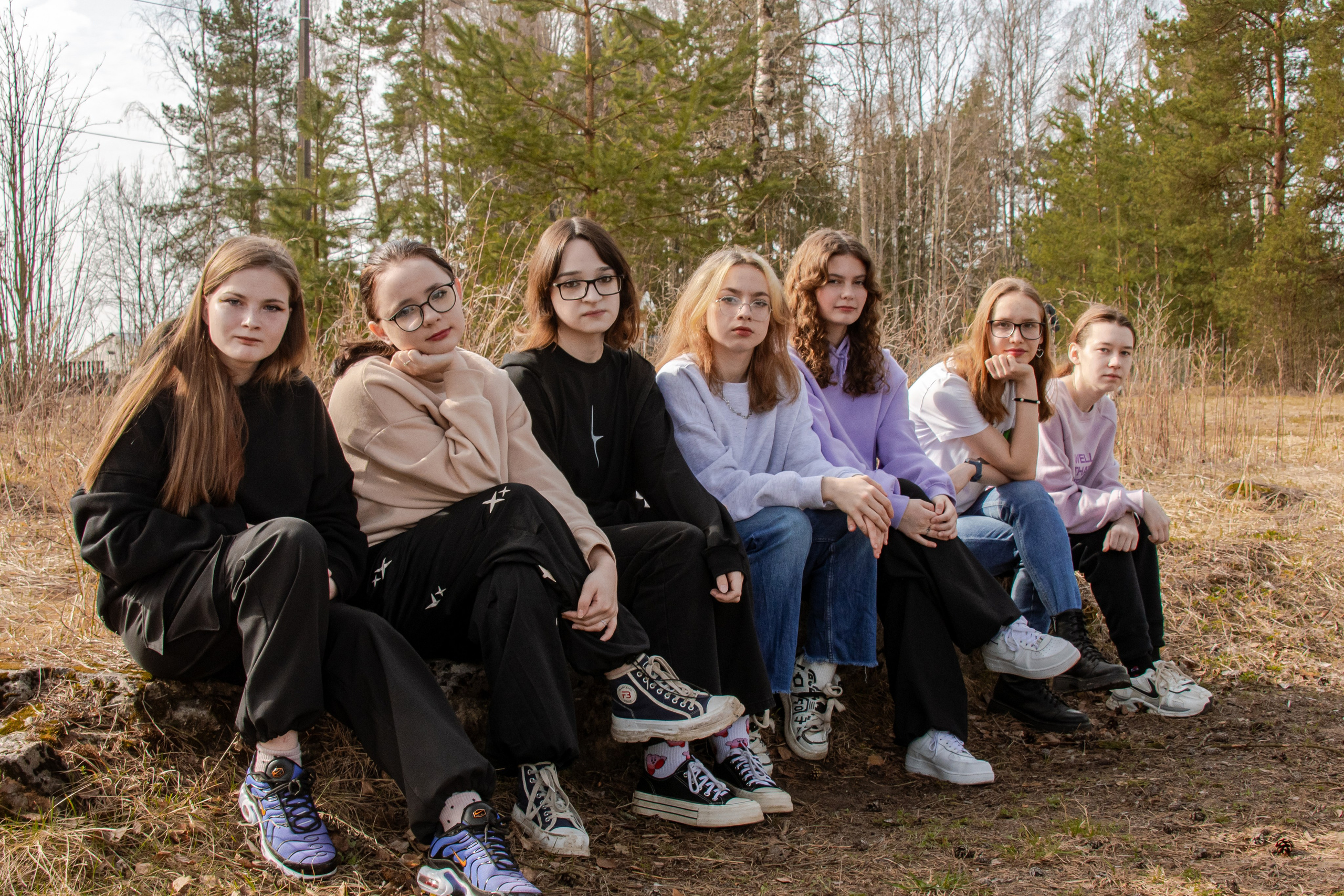 Фотосъемка на улице для 9 класса. Фотограф в Санкт-Петербурге Ксения Яковчук