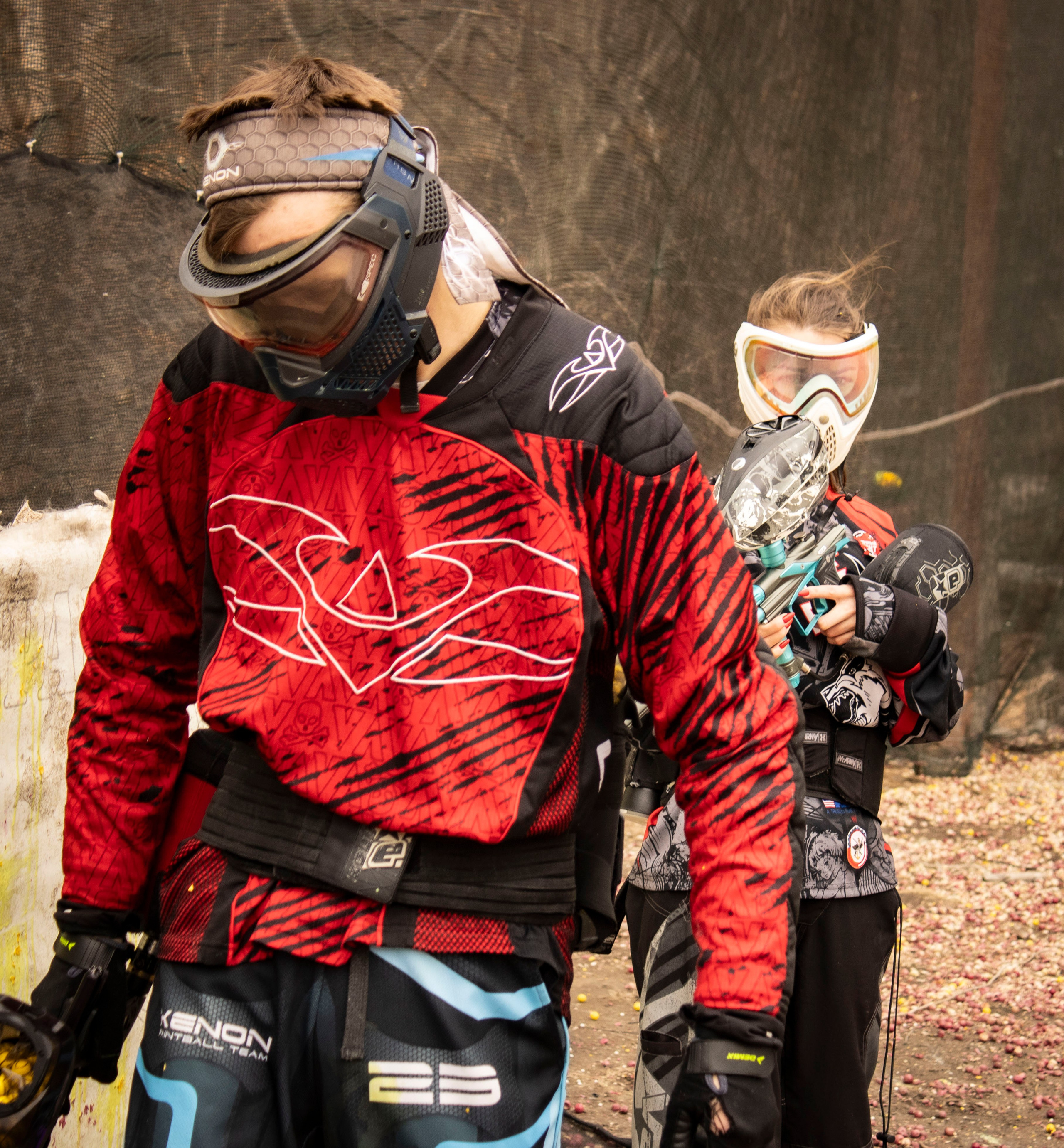 Турнир на кубок Федерации пейнтбола 6 апреля 2024 г. Фотограф г. Владивосток