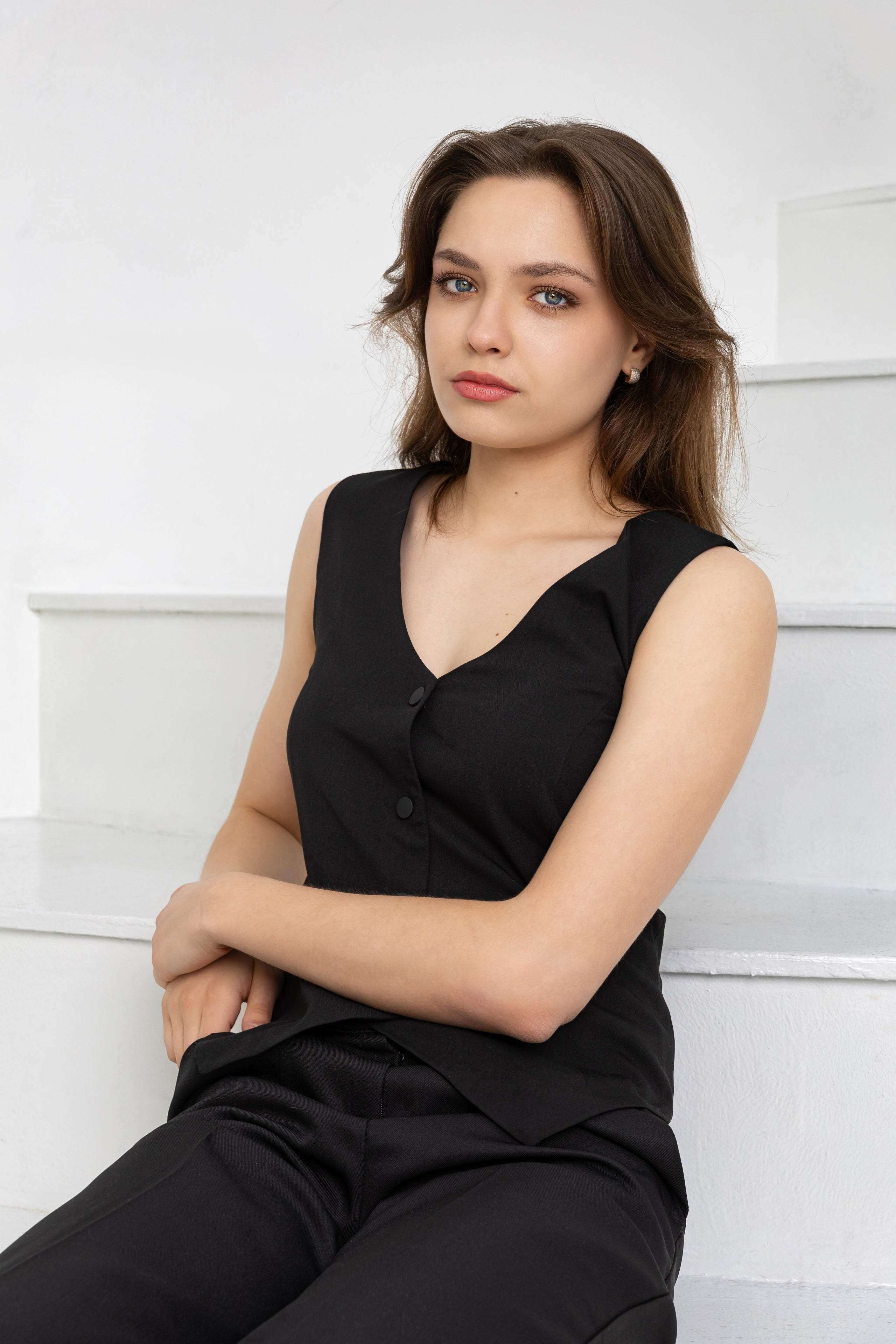 Эмоциональная и элегантная фотосессия мамы с дочками. Трубинова Екатерина | Семейный фотограф | Москва