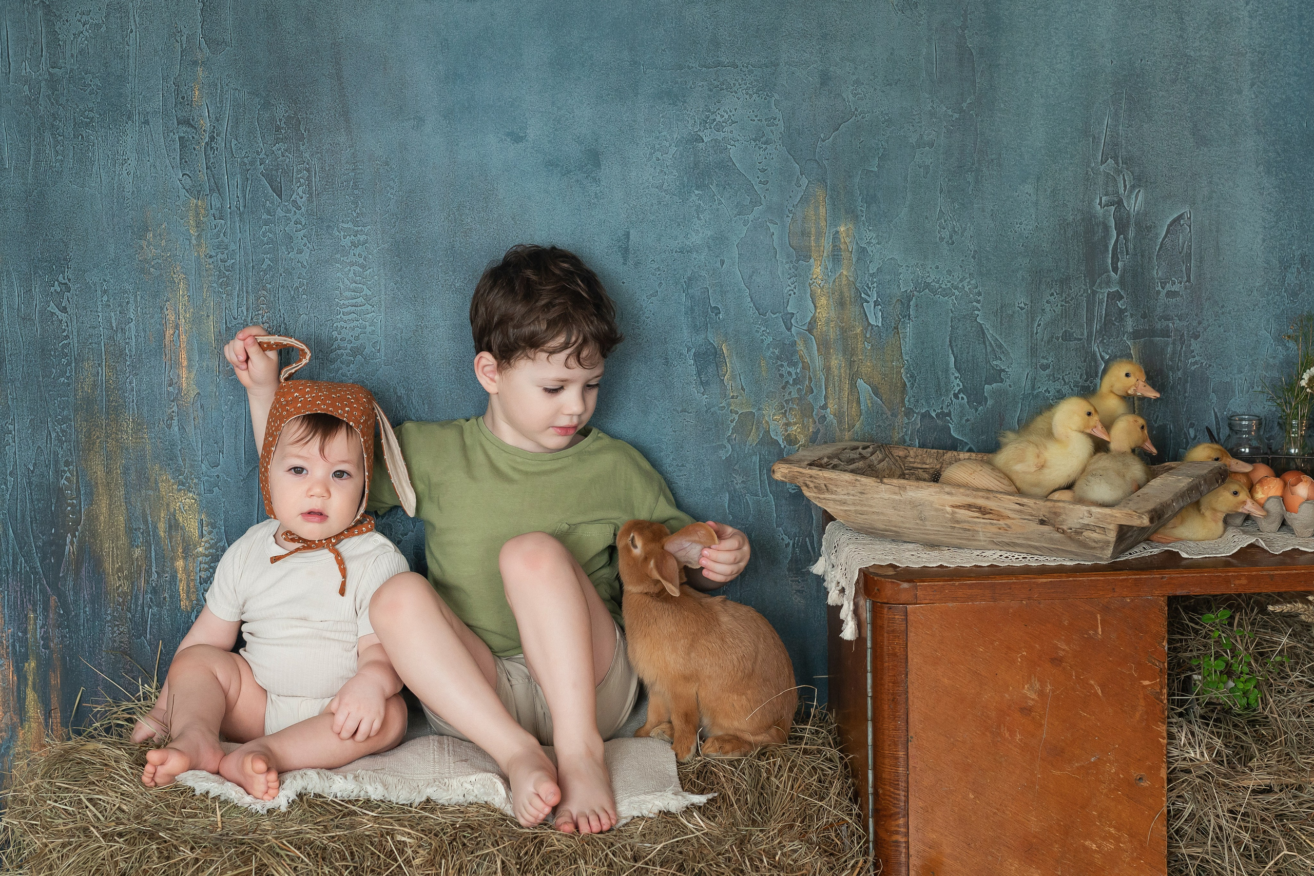Пасхальный фотопроект для детей. Фотограф Благовещенск Анна Емельянова