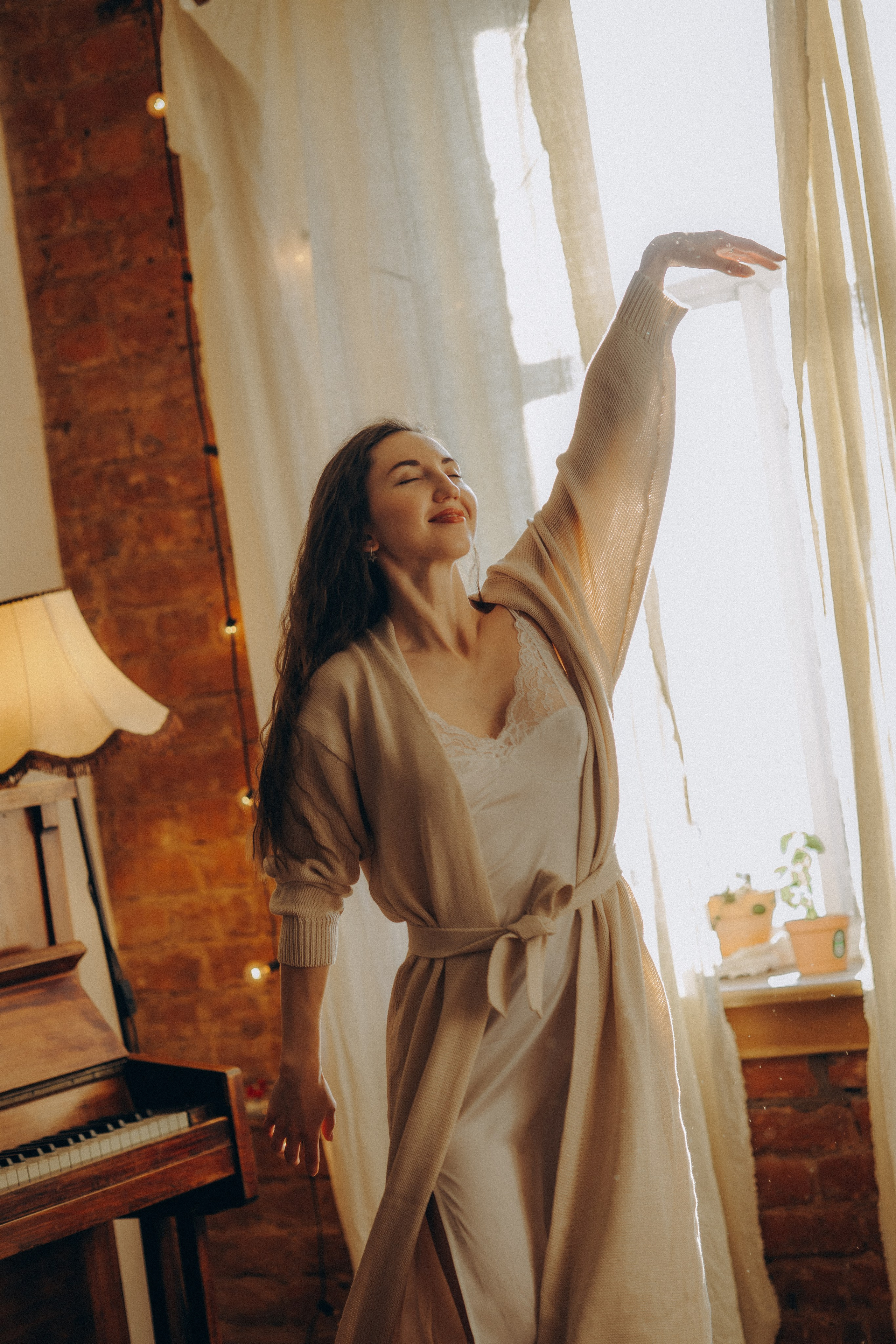 Настя. утро для себя. Фотограф Саратов