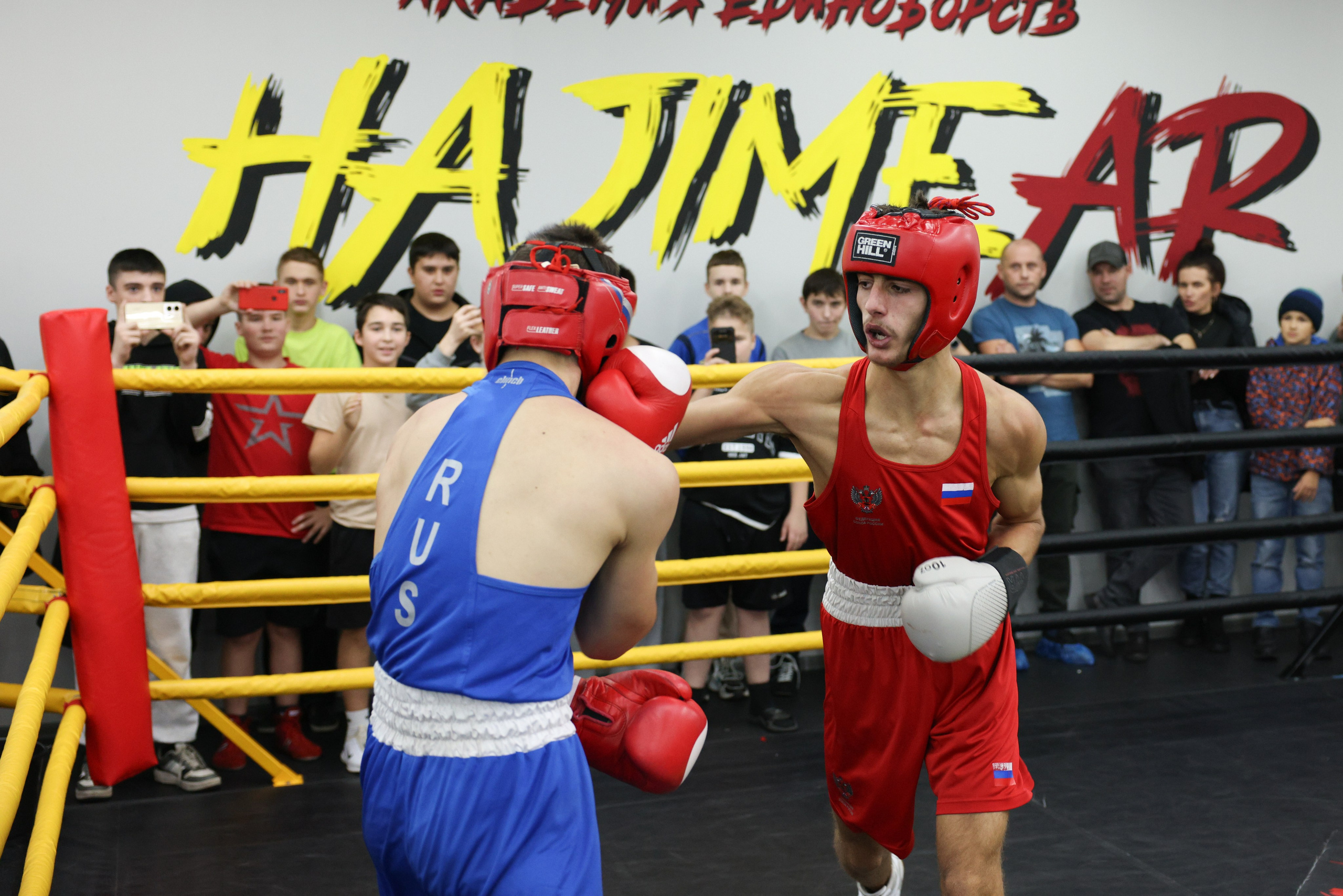 Открытый ринг «кубок ООО «ТЭК НеваСпецТяж». Фотограф Александр Заломаев