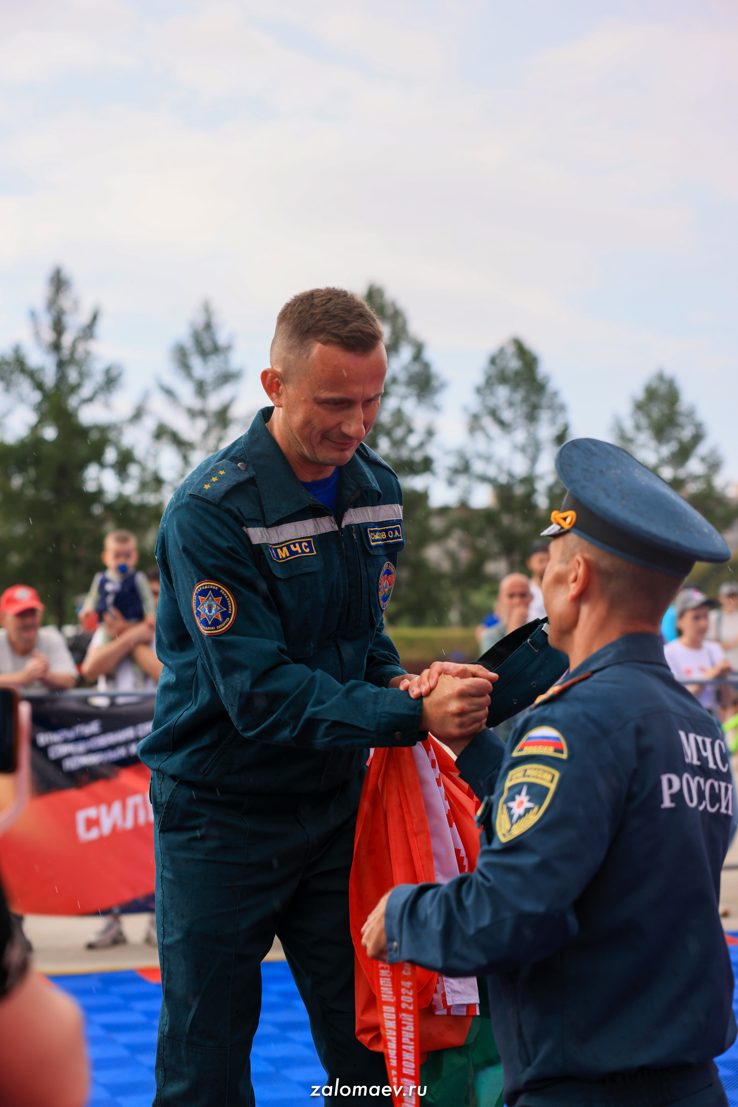 Сильнейший пожарный. Фотограф Александр Заломаев