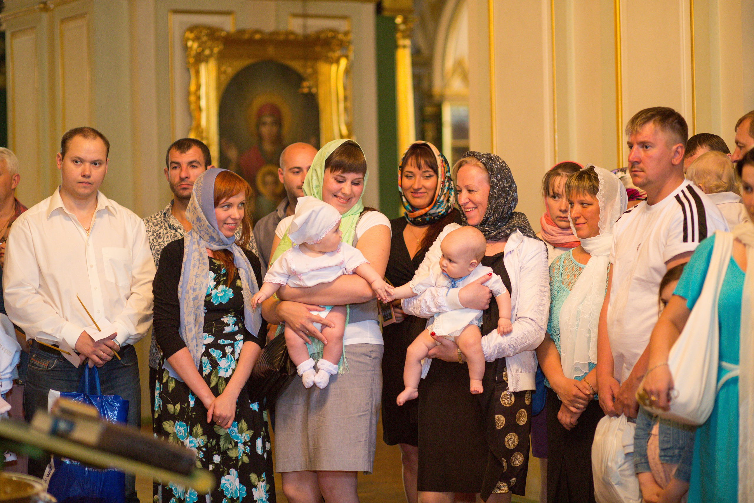 Крещение Олега. Фотограф Александр Заломаев