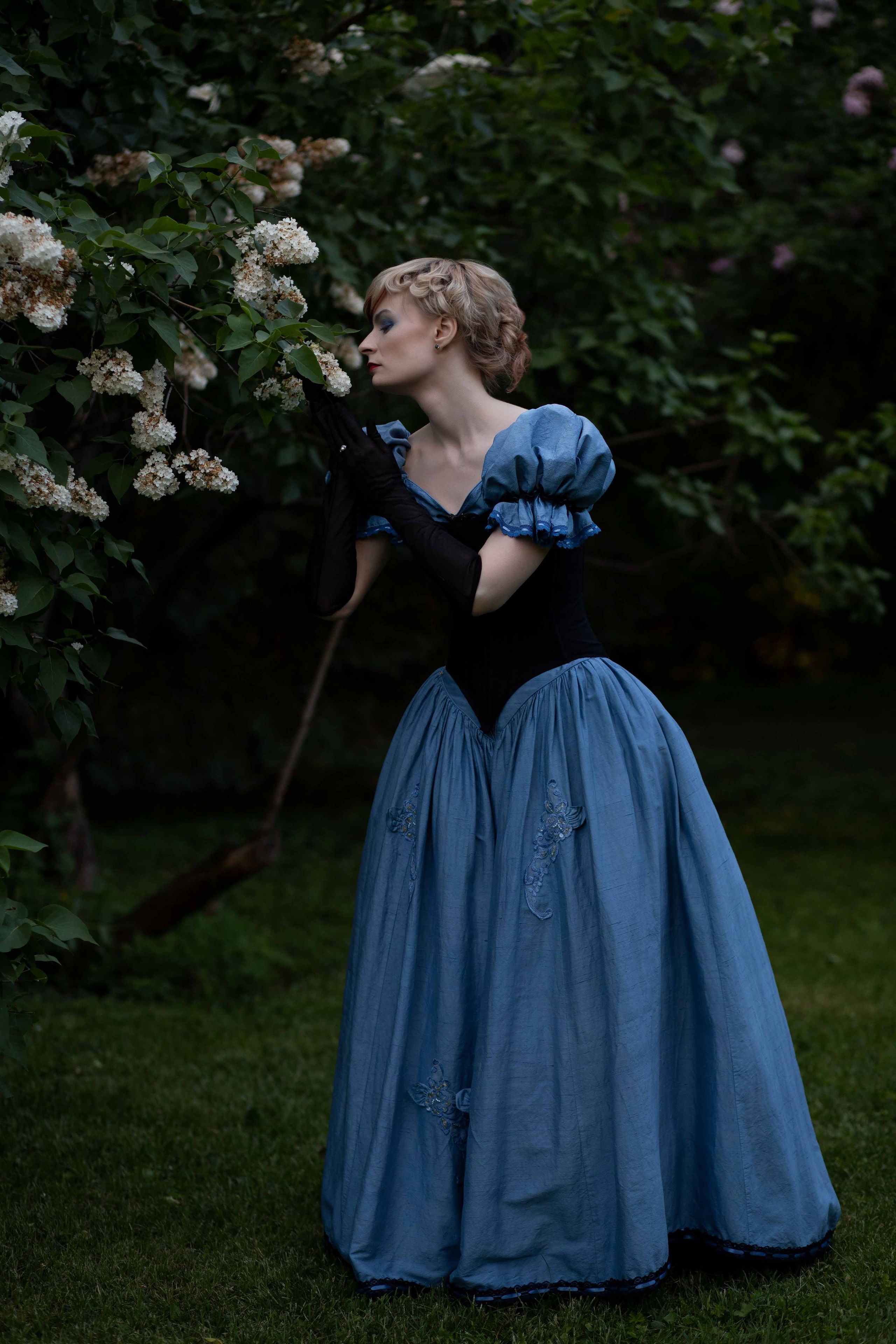 Таинственный сад. Художественная винтажная фотография