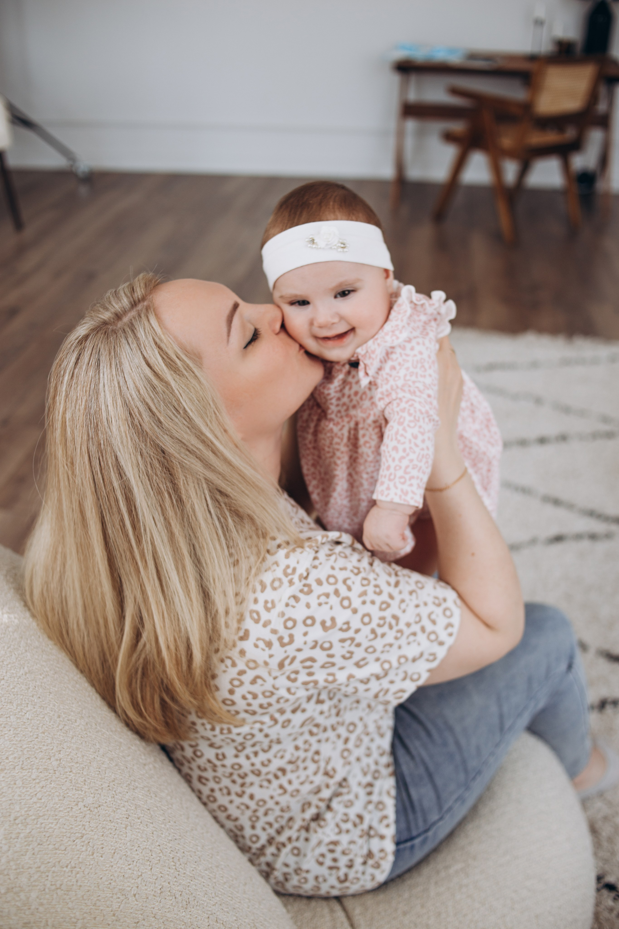 Оля с семьей. Фотограф Брянск