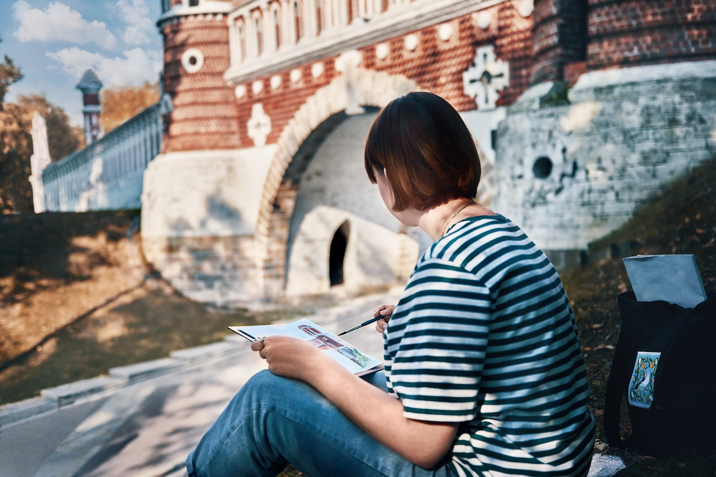 Уличный фотограф в Москве