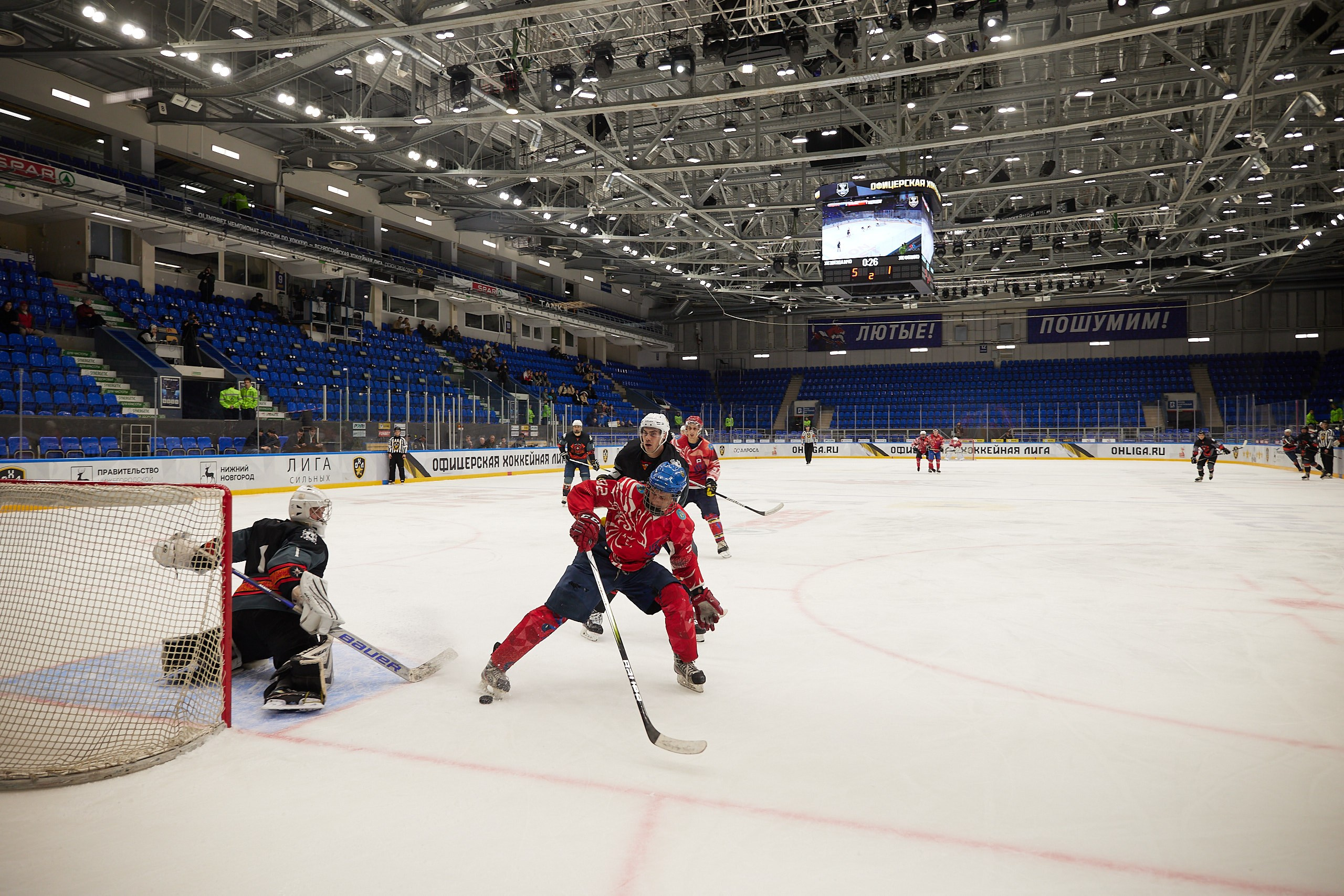 Репортаж. Офицерская хоккейная лига 2025 год. Спортивный фотограф Некрасов Денис