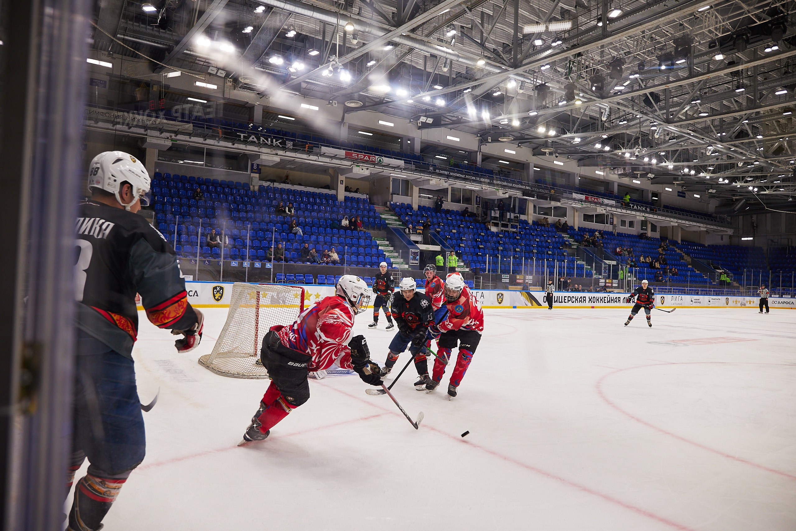 Репортаж. Офицерская хоккейная лига 2025 год. Спортивный фотограф Некрасов Денис