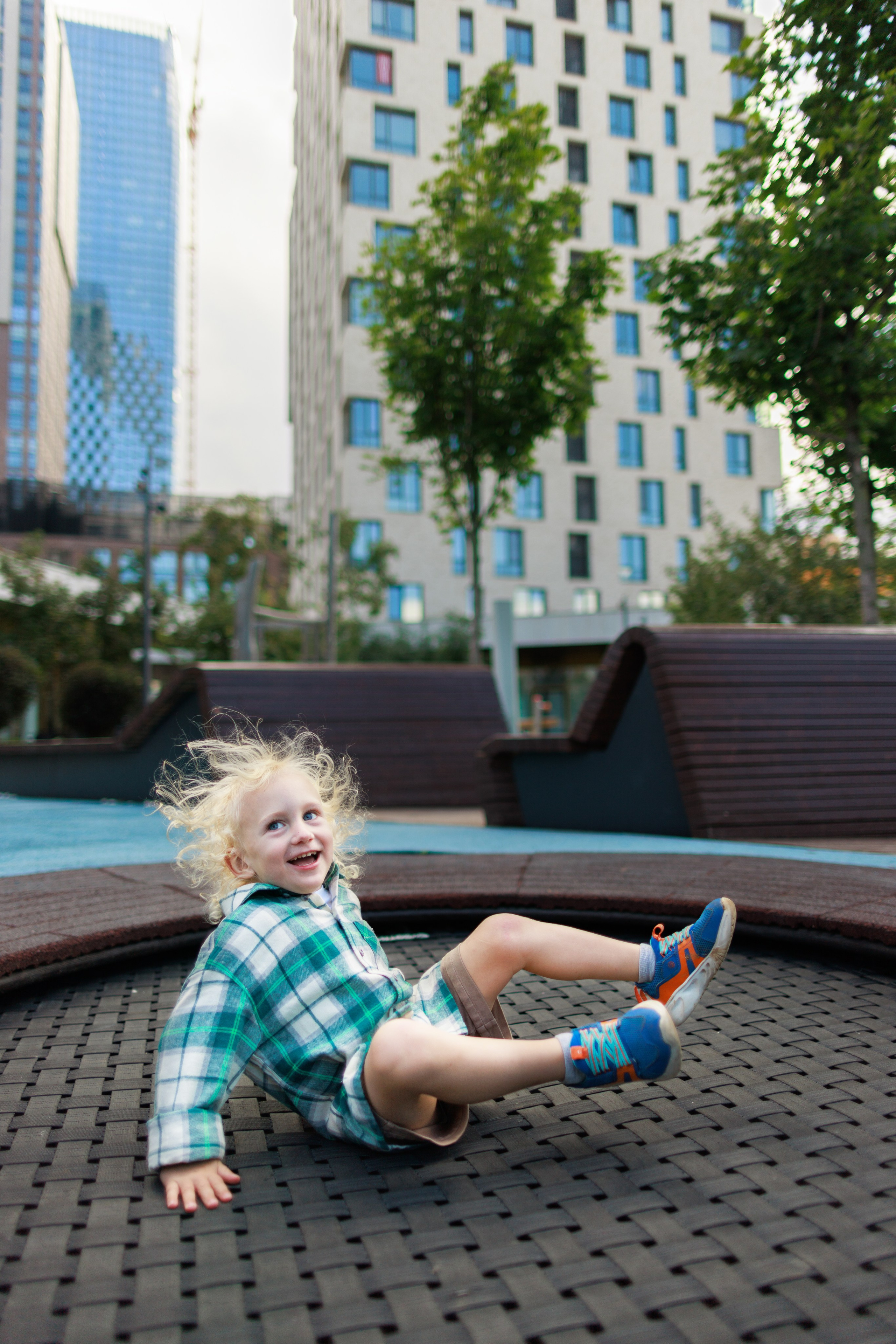 Семейная фотосессия на прогулке в Москве