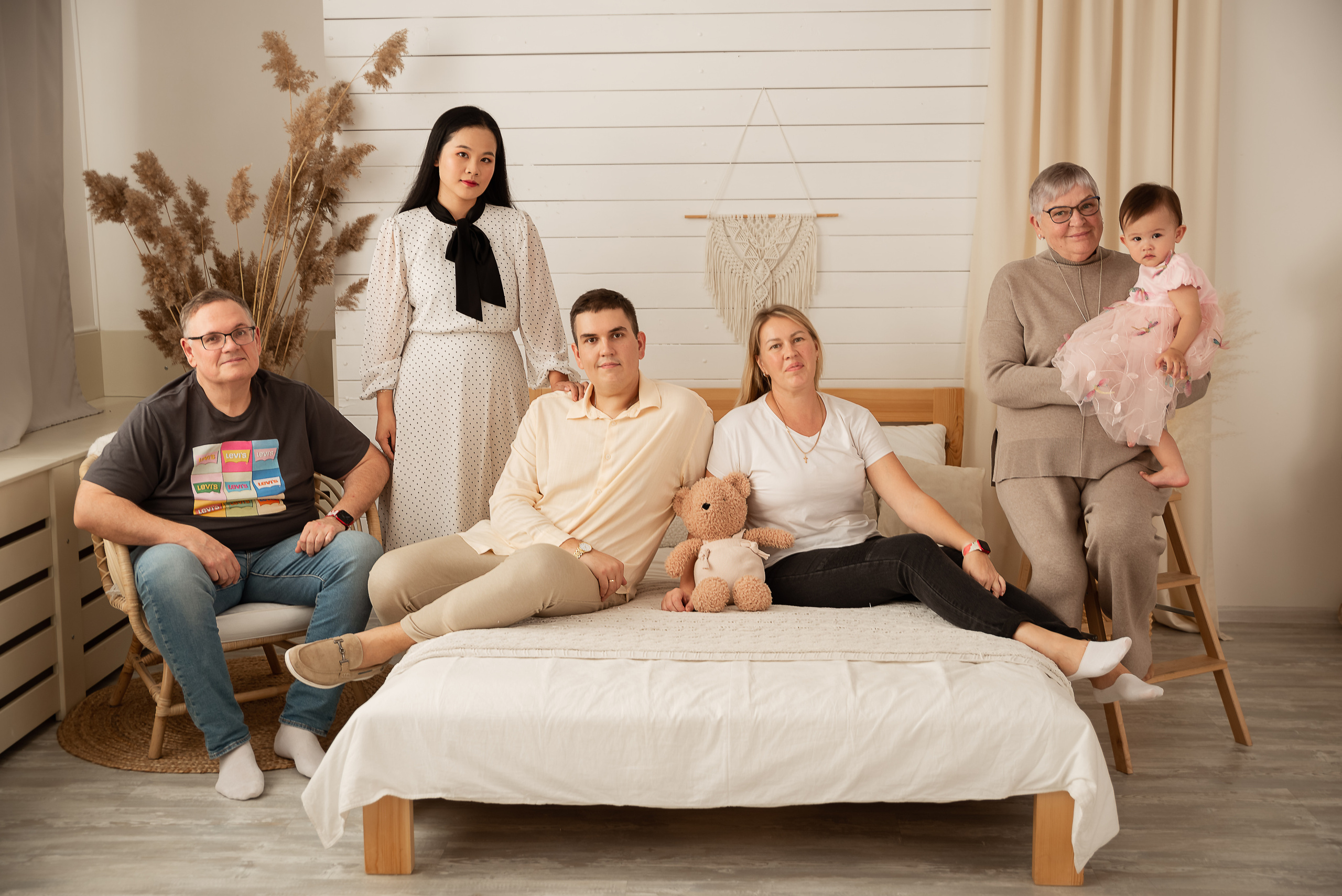 Анечка и ее большая семья. Фотограф новорожденных Екатеринбург, Первоуральск