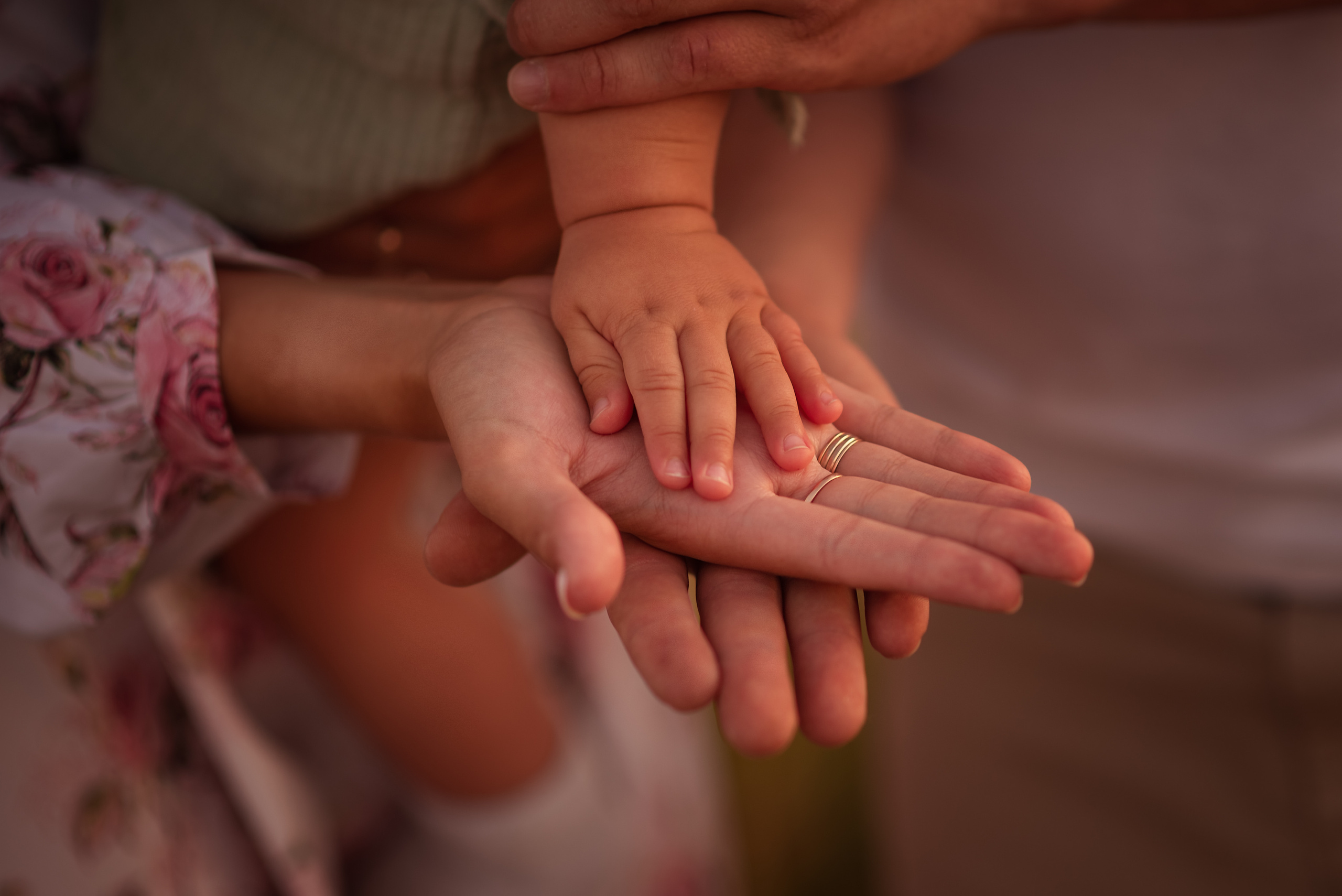 Семейная фотосессия в полях. Фотограф новорожденных Екатеринбург, Первоуральск