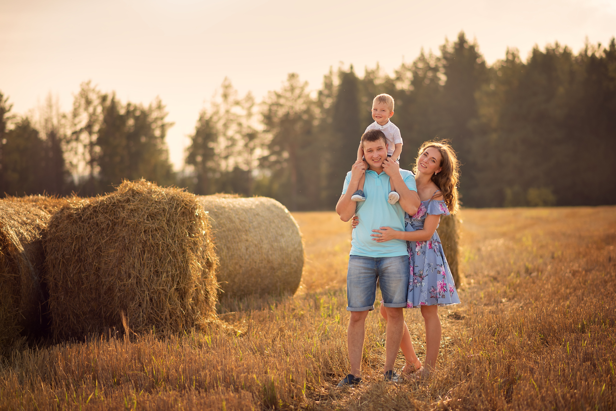 Семейная фотосессия на природе. Фотограф новорожденных Екатеринбург, Первоуральск