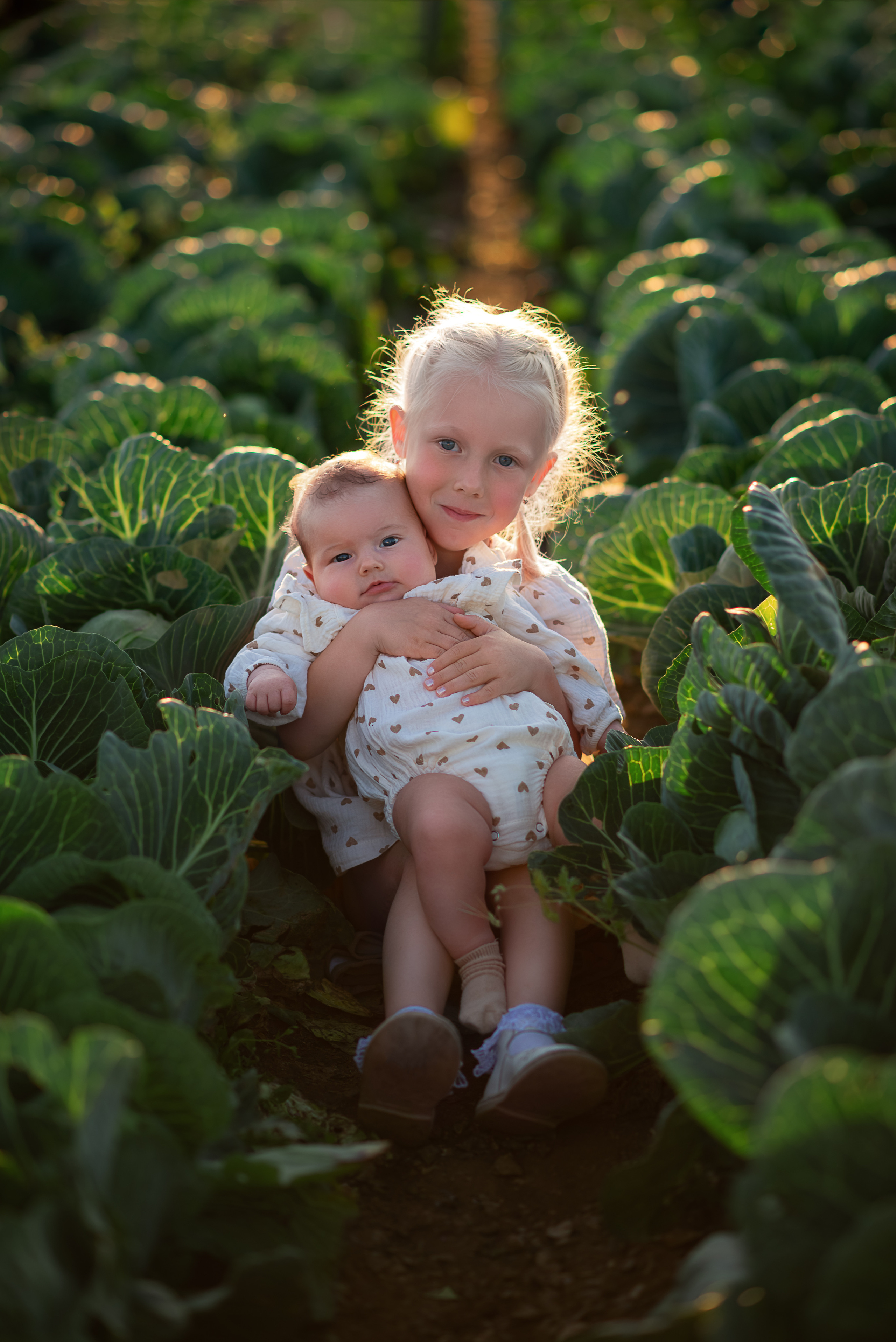 Фотосессия в поле на закате. Фотограф новорожденных Екатеринбург, Первоуральск
