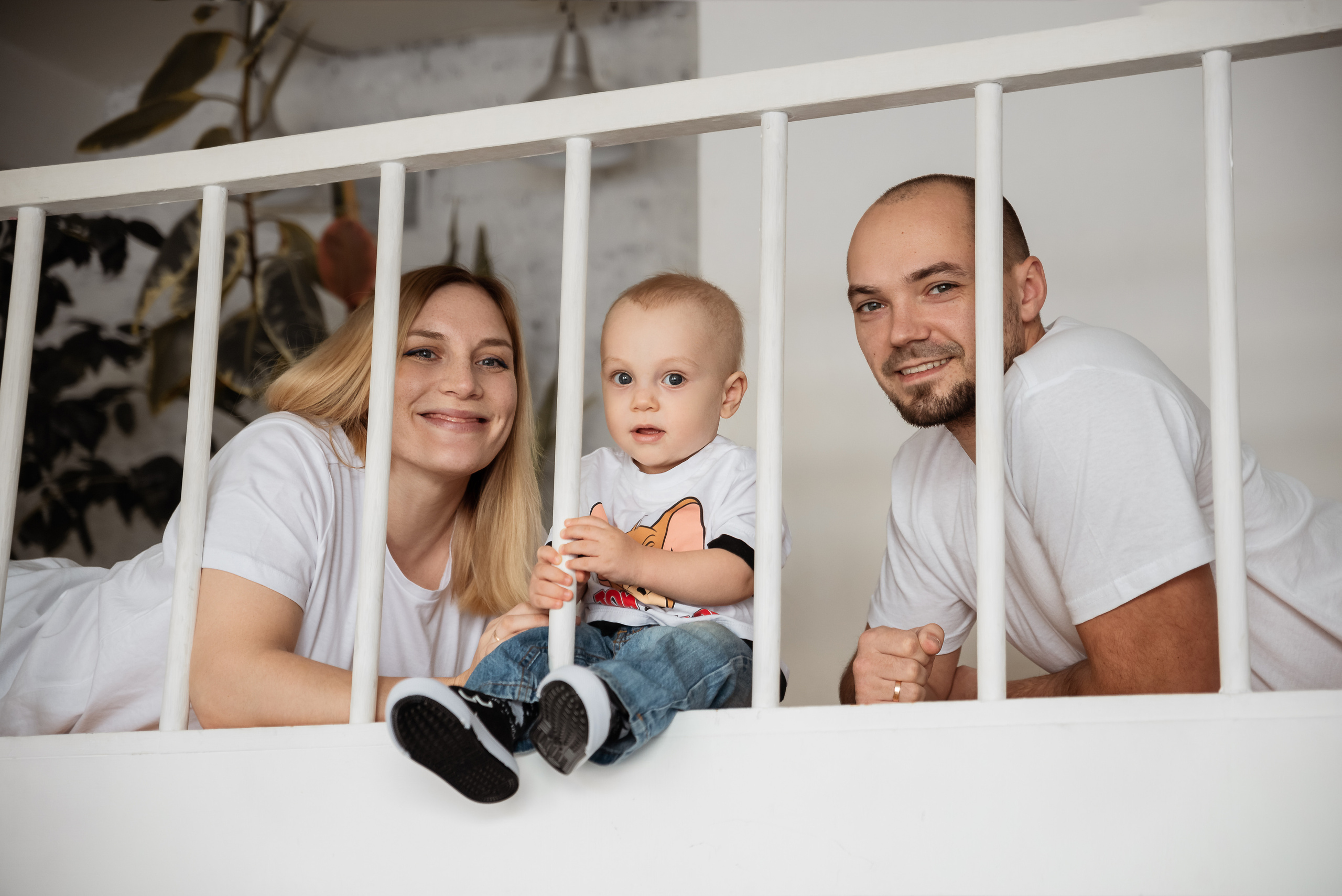 Семейная фотосессия в студии. Фотограф новорожденных Екатеринбург, Первоуральск