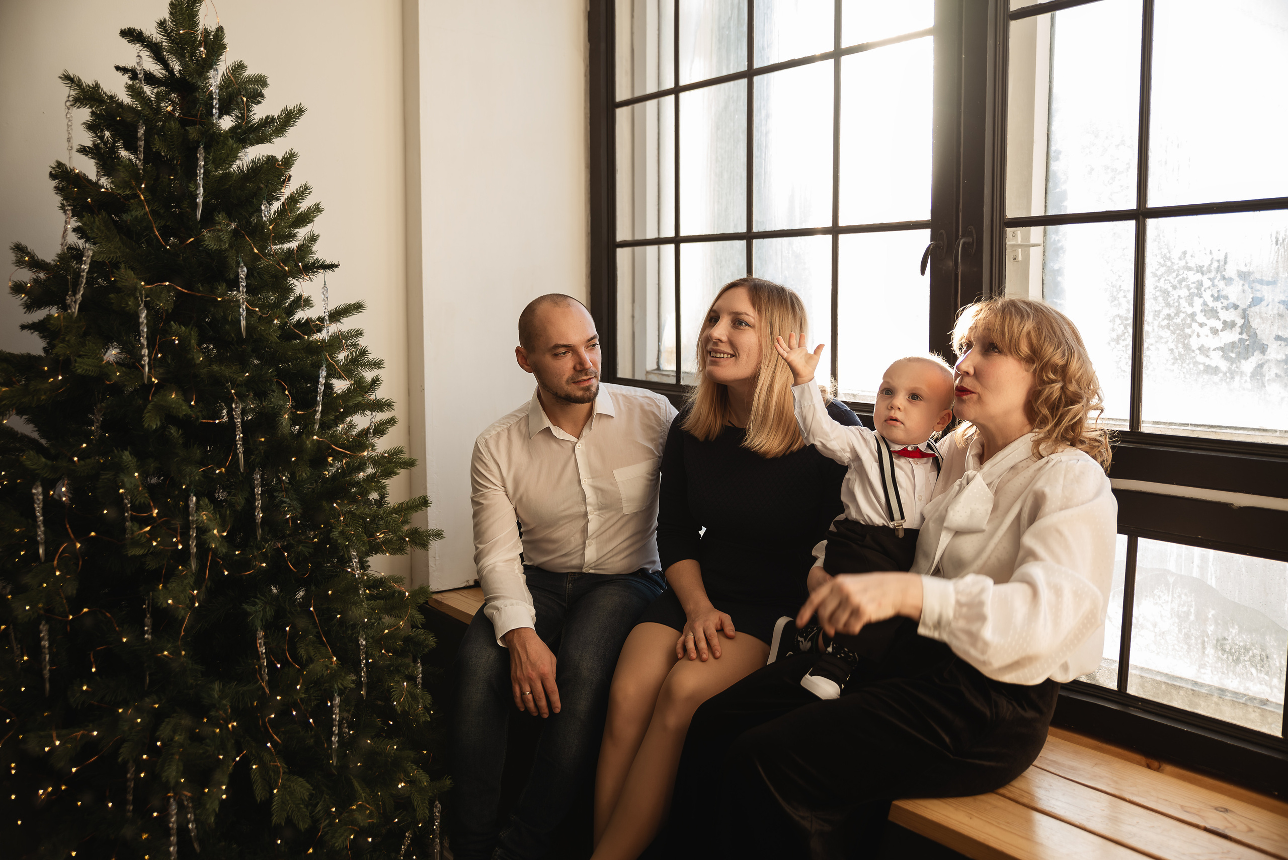 Семейная фотосессия в студии. Фотограф новорожденных Екатеринбург, Первоуральск