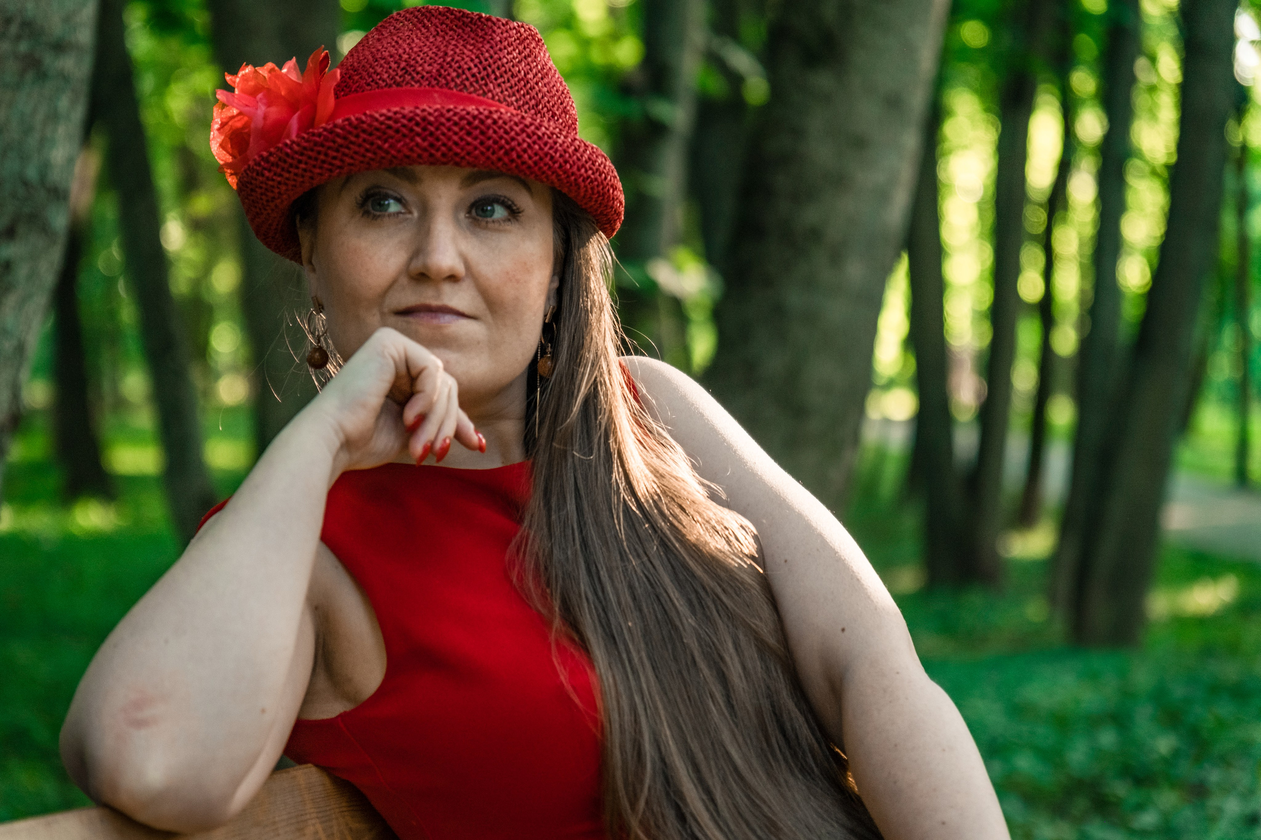 Июль, Парк, Женская. Фотограф в Москве Алексей Вовк