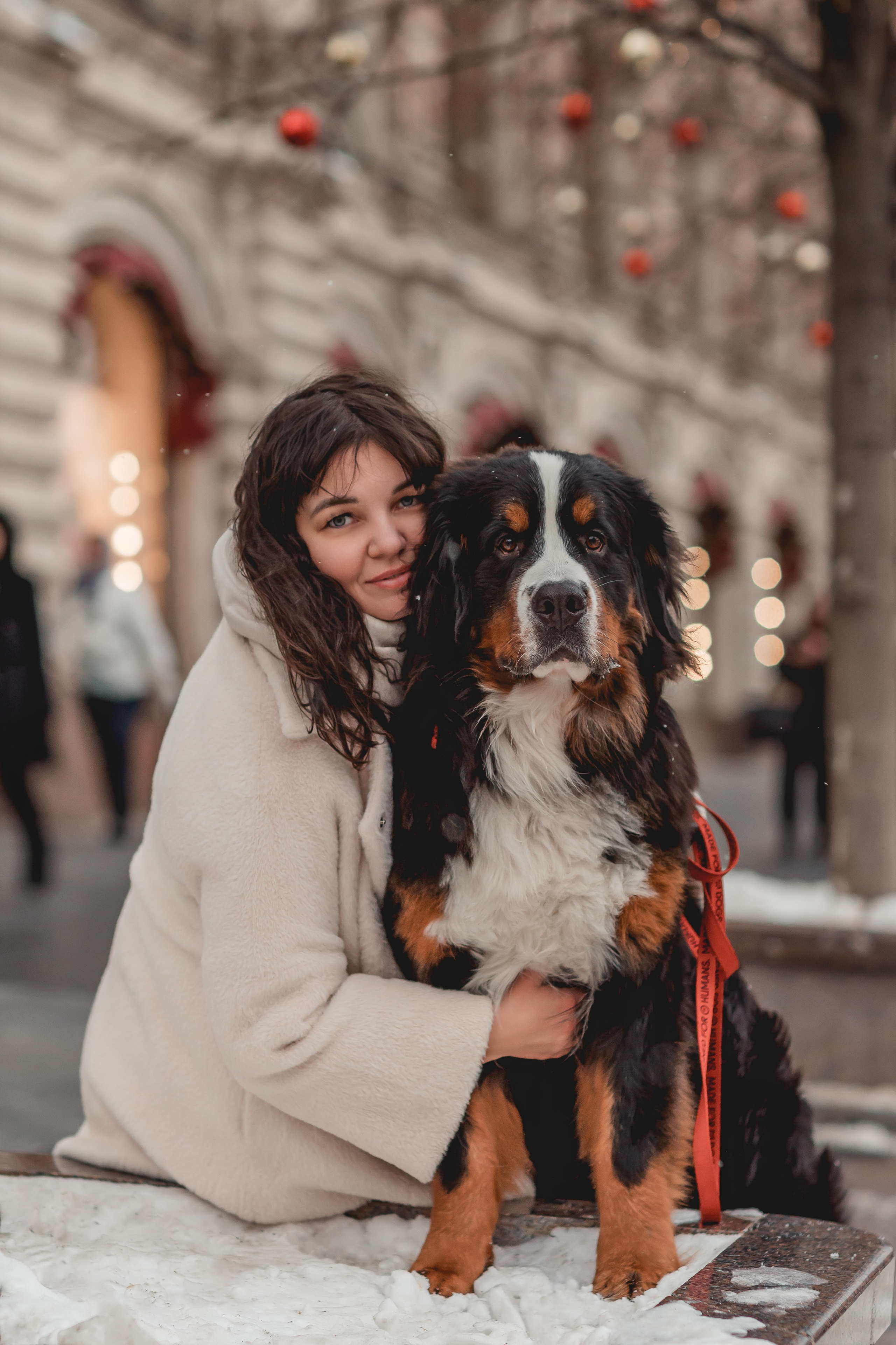 Татьяна и Терри. Семейный фотограф анималист Мария Крючкова