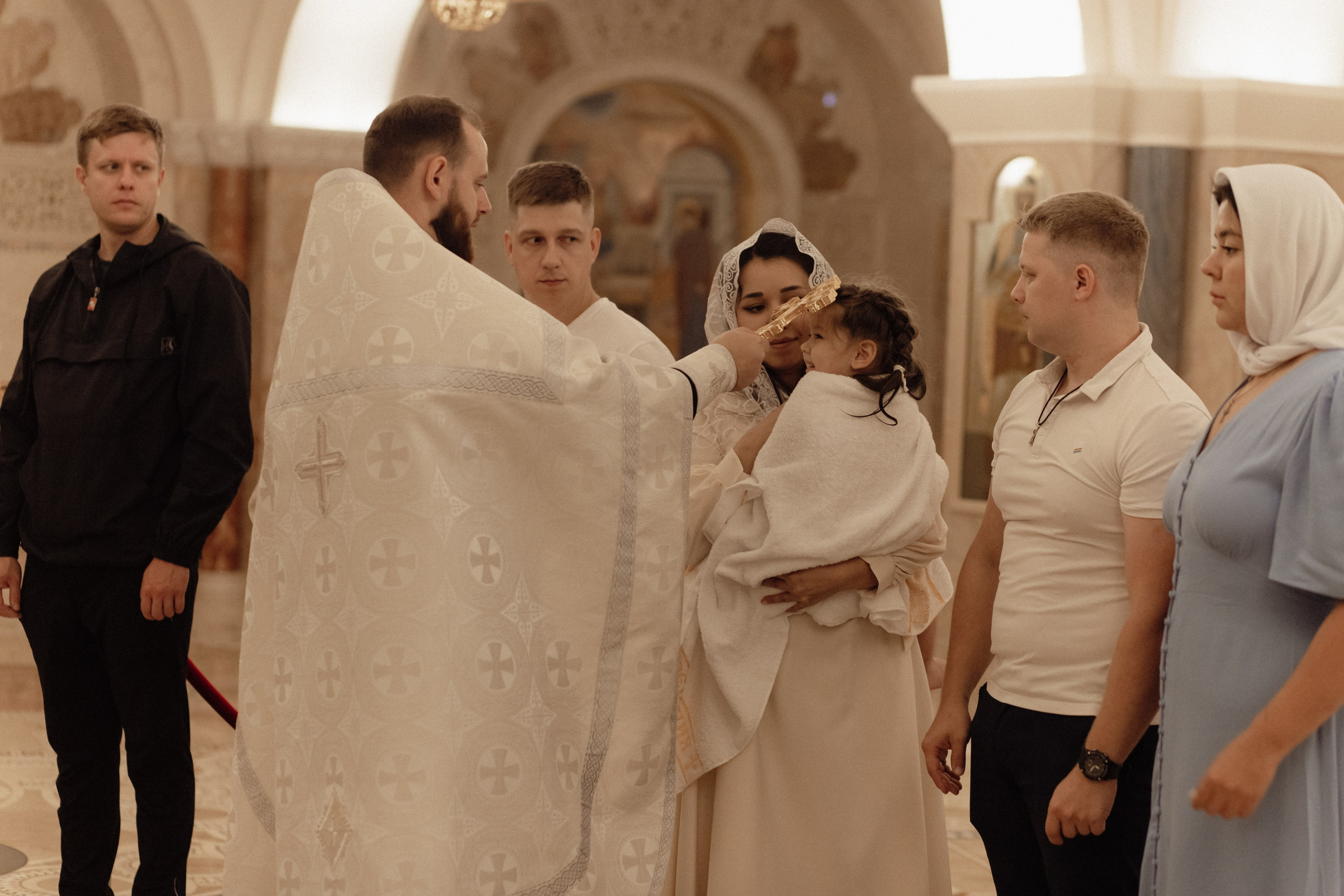 Крещение Киры. Семейный и свадебный фотограф в Челябинске Мария Леонтьева
