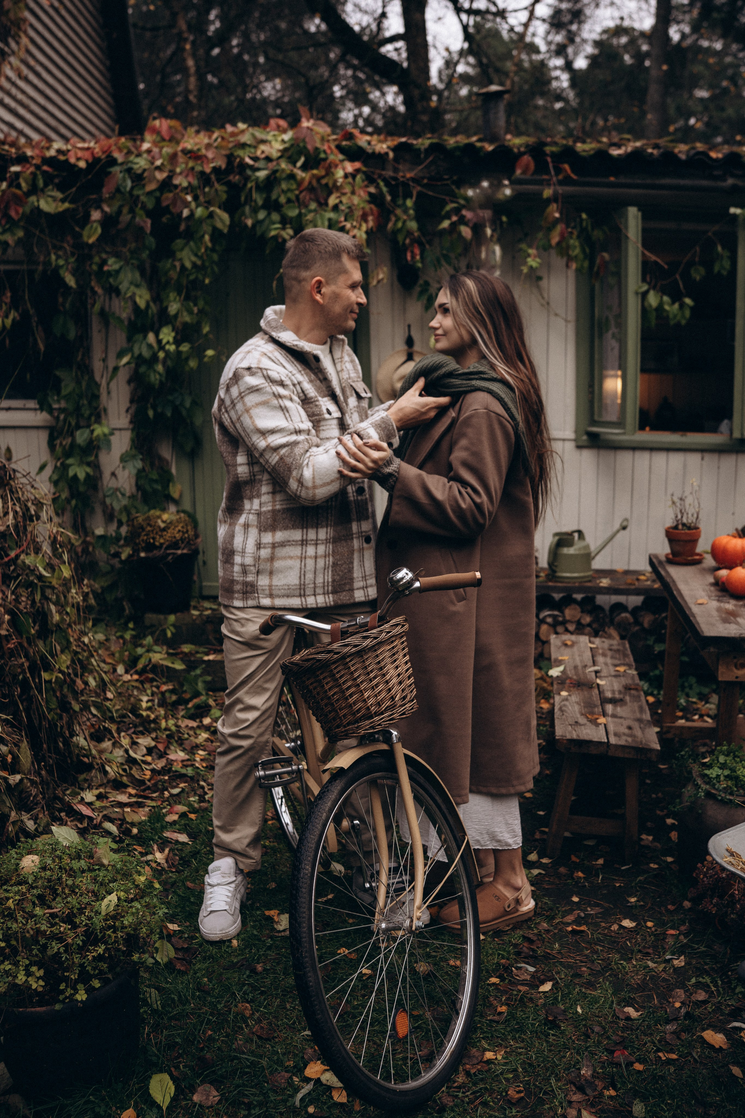 Яна и Ильсур, загородная Фотостудия. Фотограф Новорожденных в Москве. Семейные истории в стиле LIFE