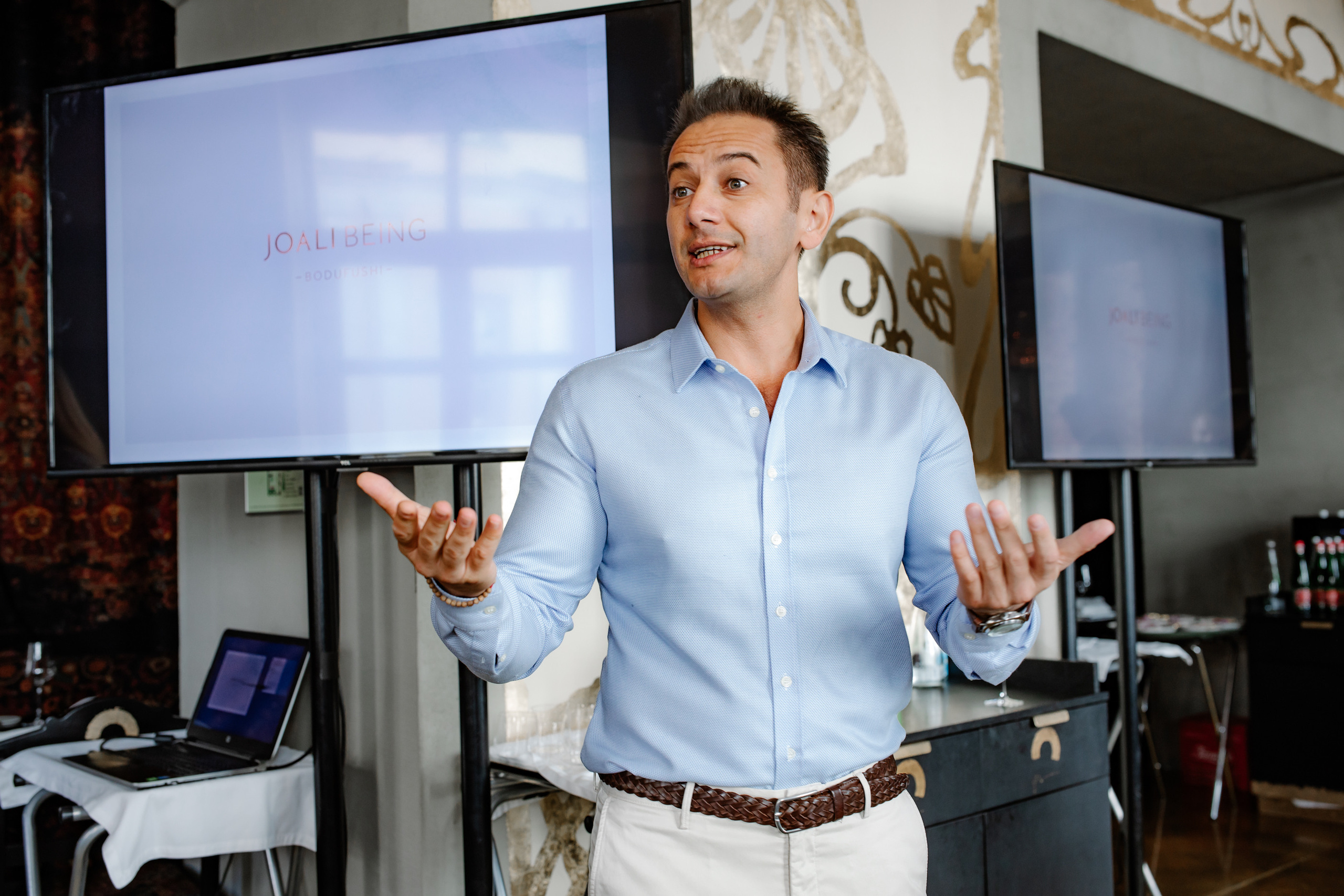 Презентация Joali Being | Ресторан «Гвидон». Репортажный фотограф Семён Борисов | Москва