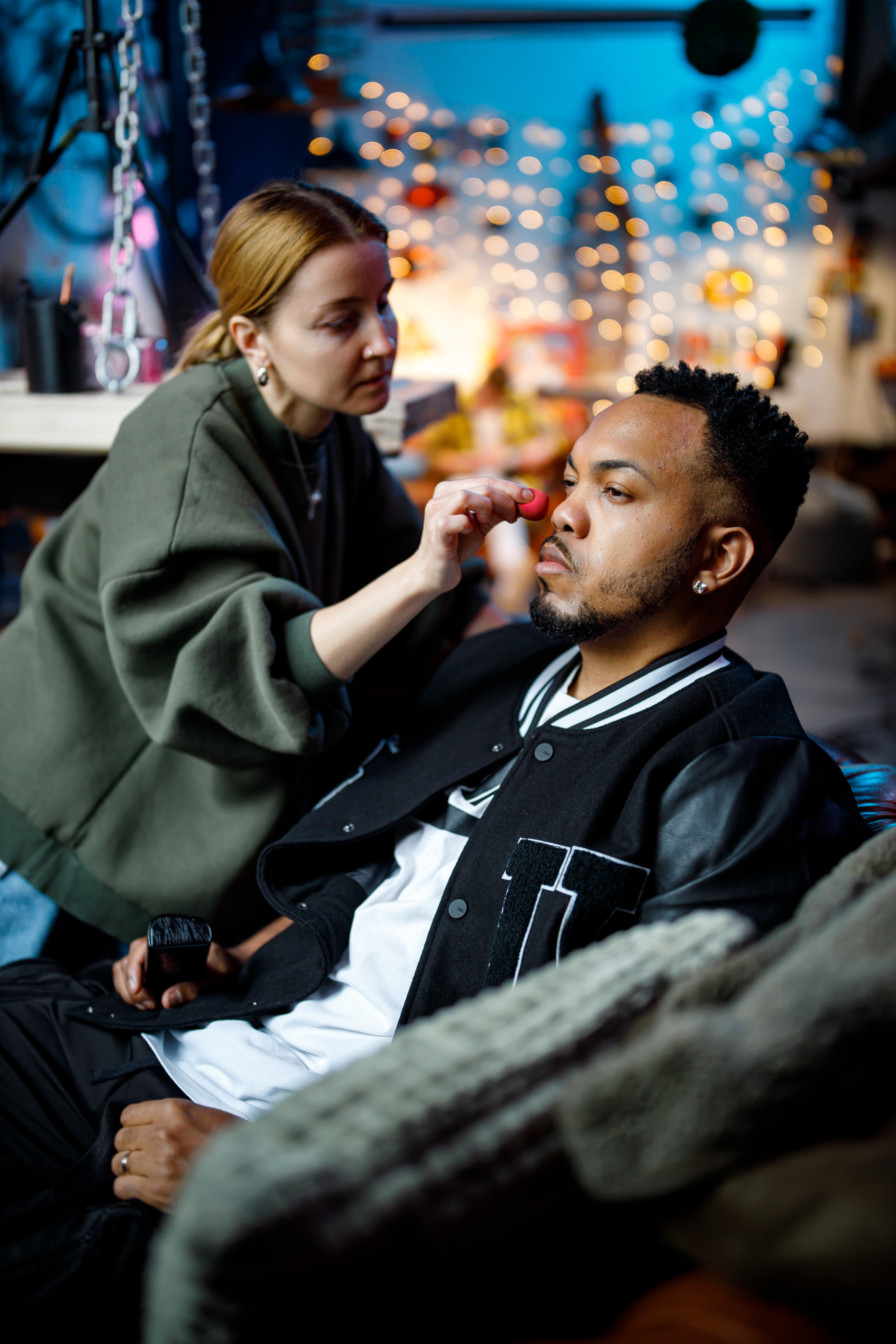 Бэкстэйдж съёмки клипа. Репортажный фотограф Семён Борисов | Москва