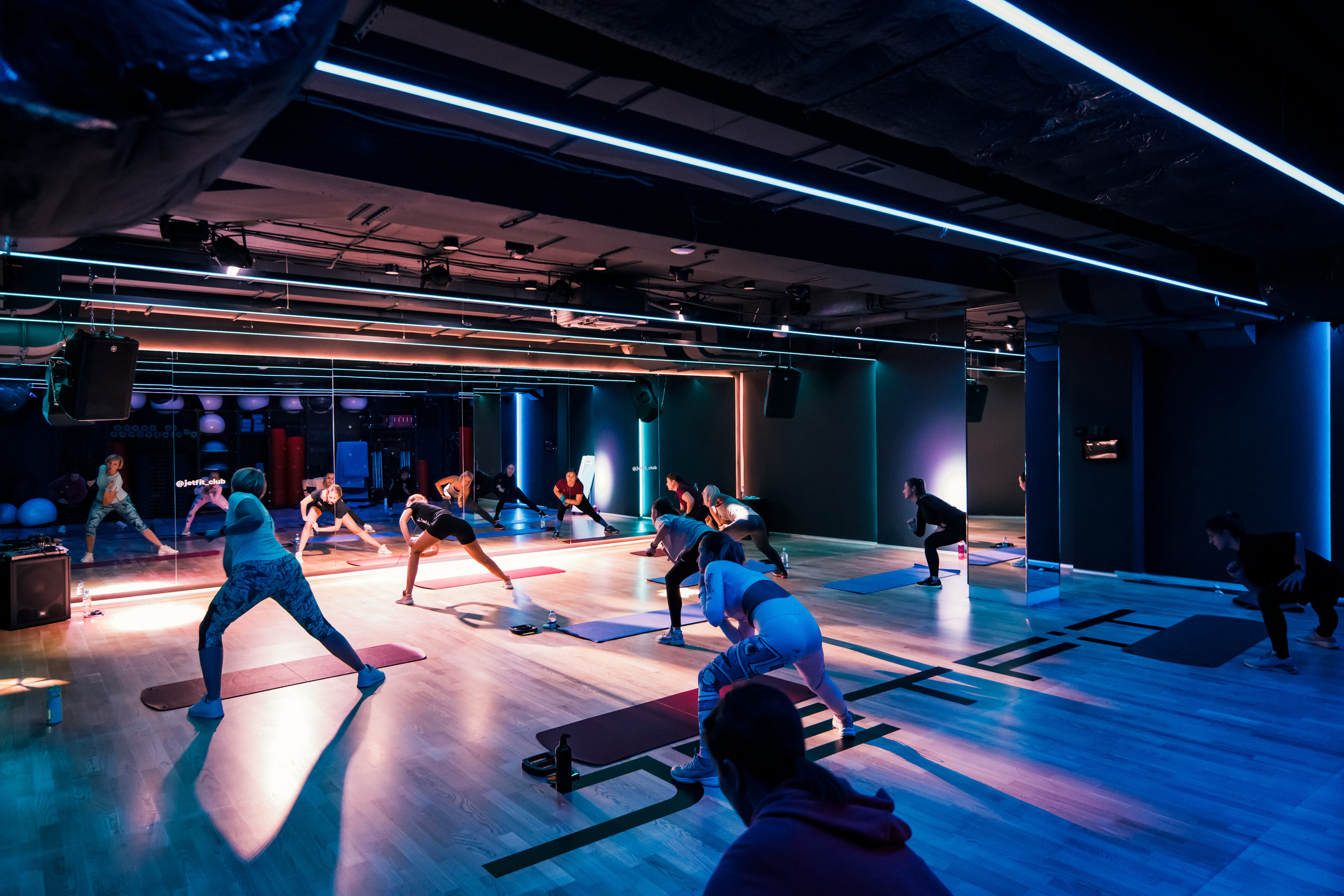 Открытие фитнес-клуба Jetfit. Репортажный фотограф Семён Борисов | Москва