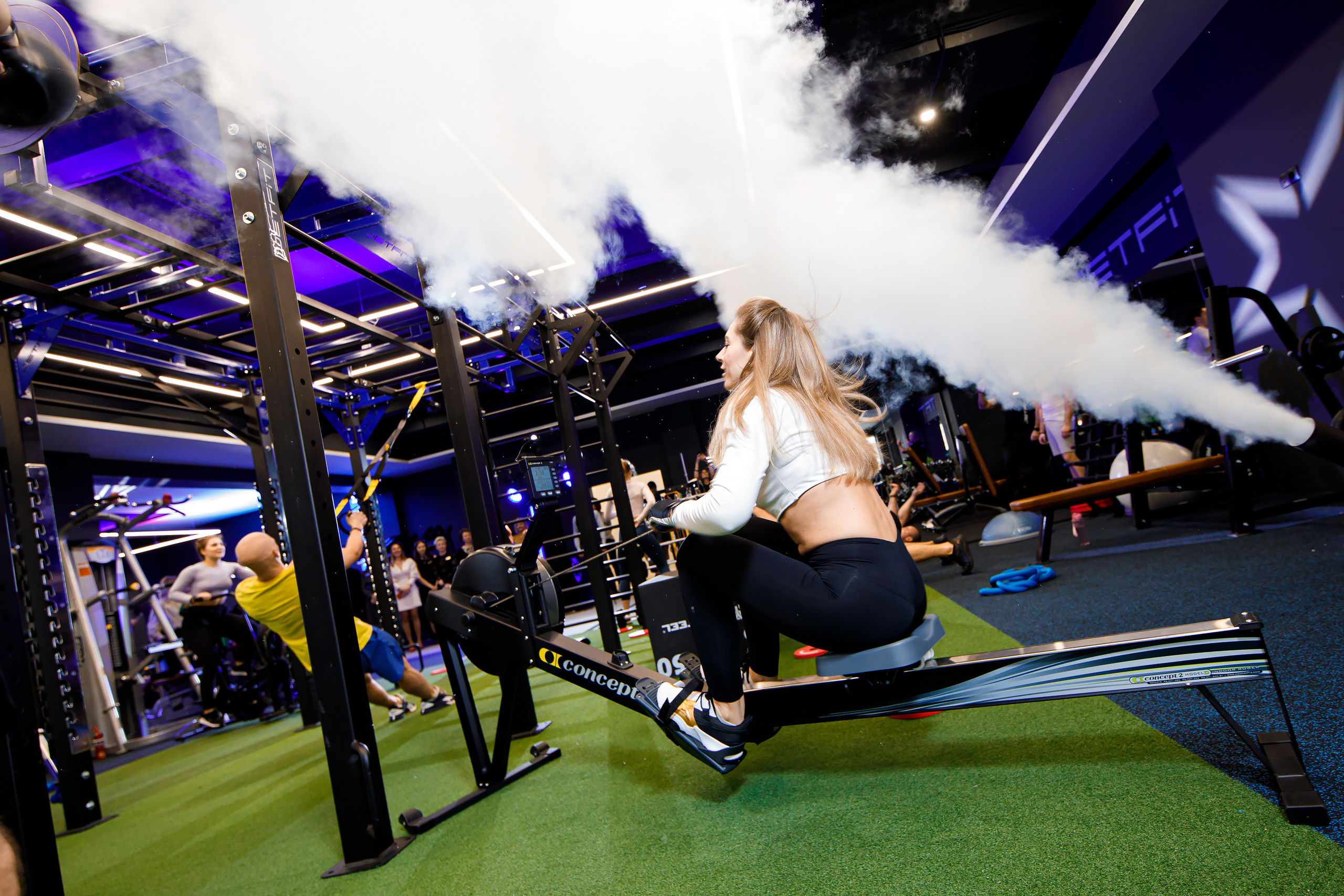 Открытие фитнес-клуба Jetfit. Репортажный фотограф Семён Борисов | Москва