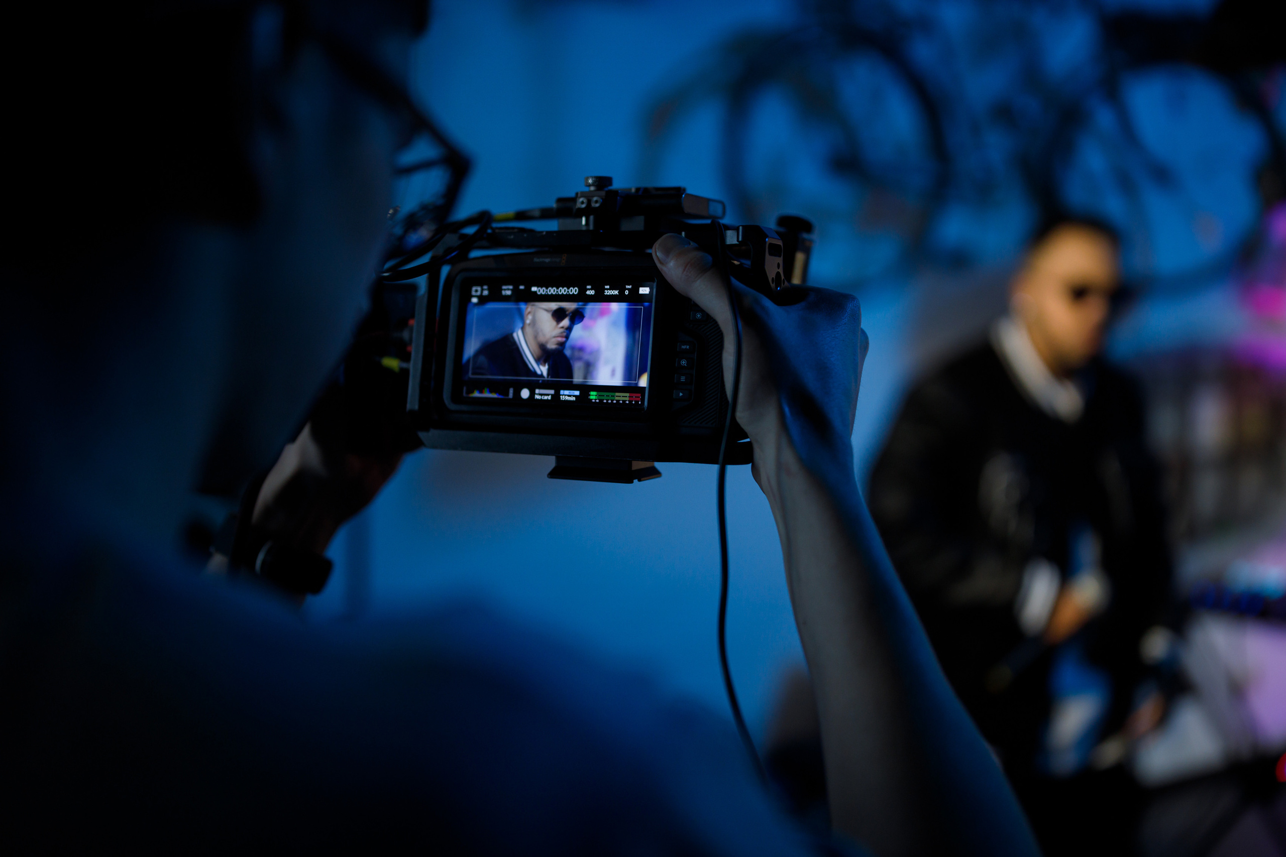 Бэкстэйдж съёмки клипа. Репортажный фотограф Семён Борисов | Москва