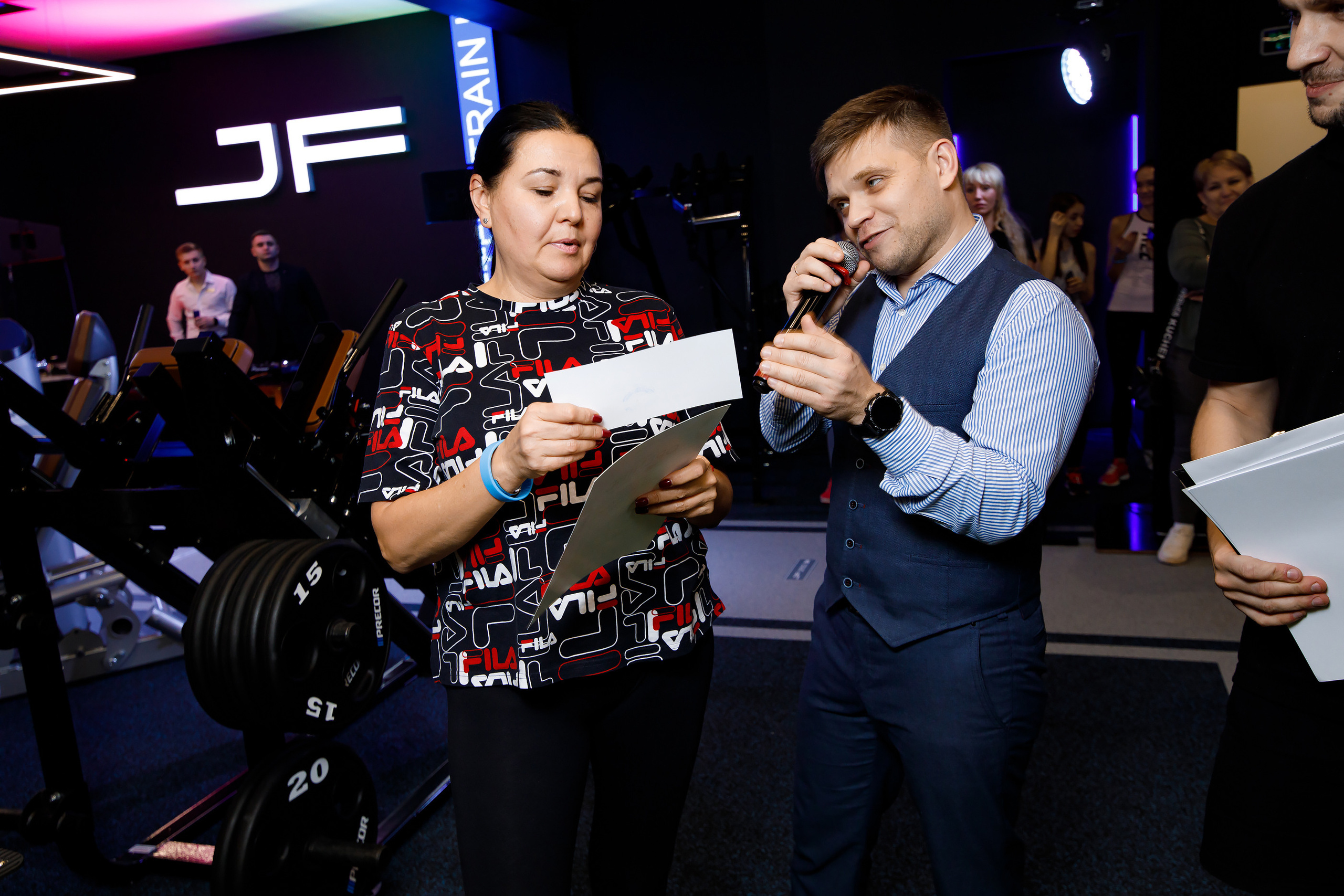 Открытие фитнес-клуба Jetfit. Репортажный фотограф Семён Борисов | Москва