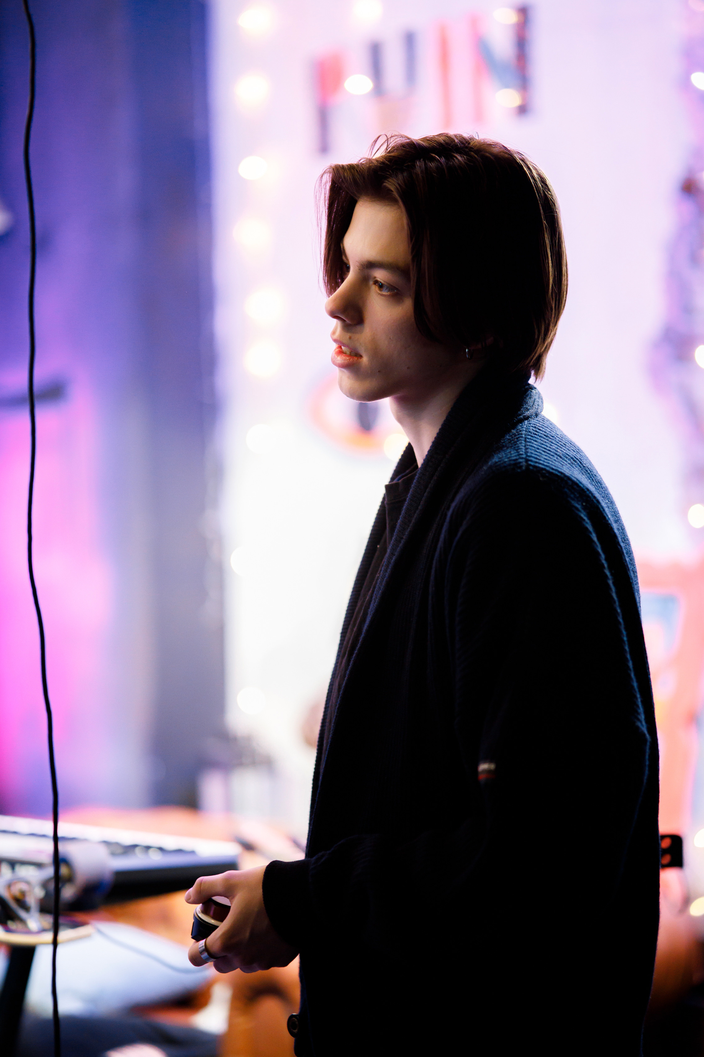 Бэкстэйдж съёмки клипа. Репортажный фотограф Семён Борисов | Москва