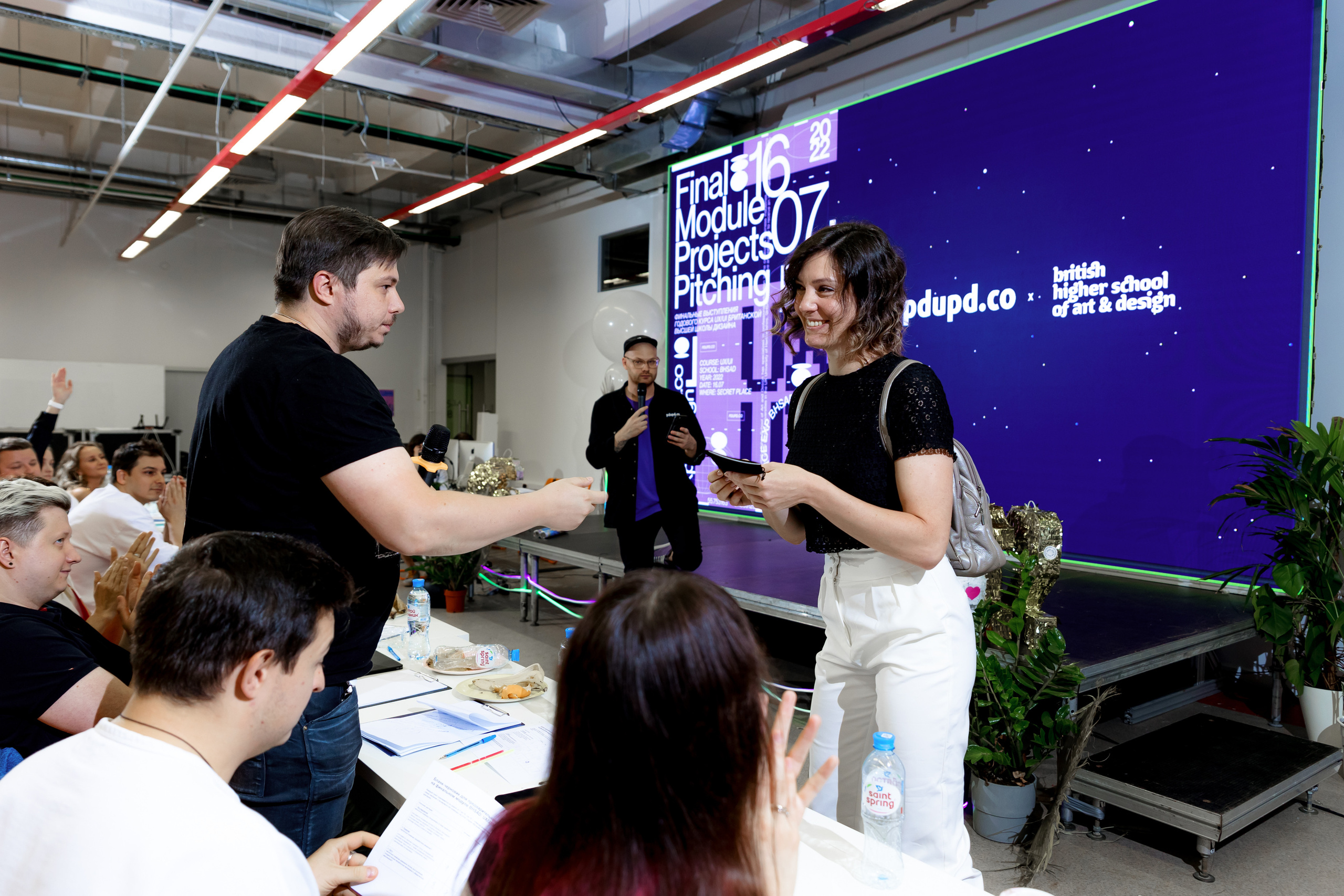 Финальные выступления годового курса UX/UI — BHSAD x PDUPD.CO. Репортажный фотограф Семён Борисов | Москва
