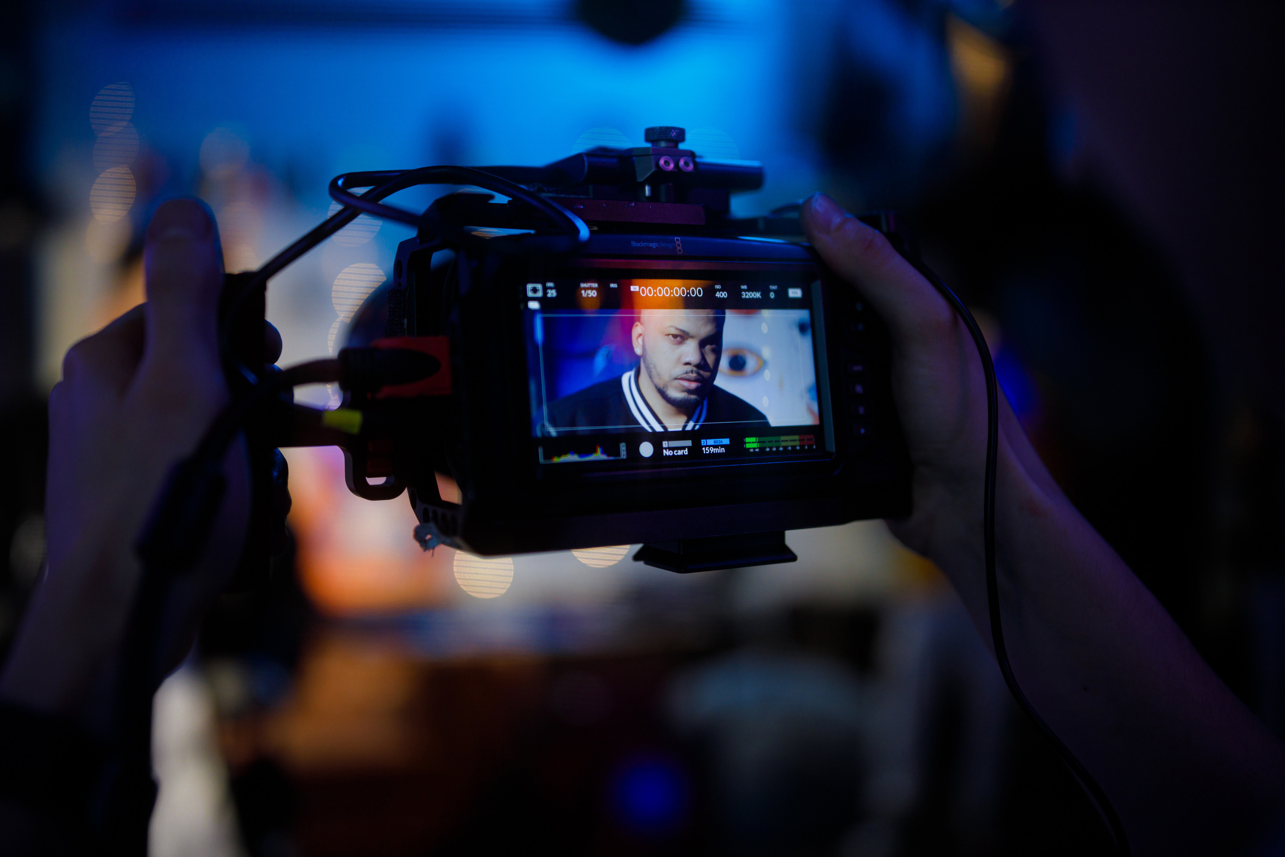 Бэкстэйдж съёмки клипа. Репортажный фотограф Семён Борисов | Москва