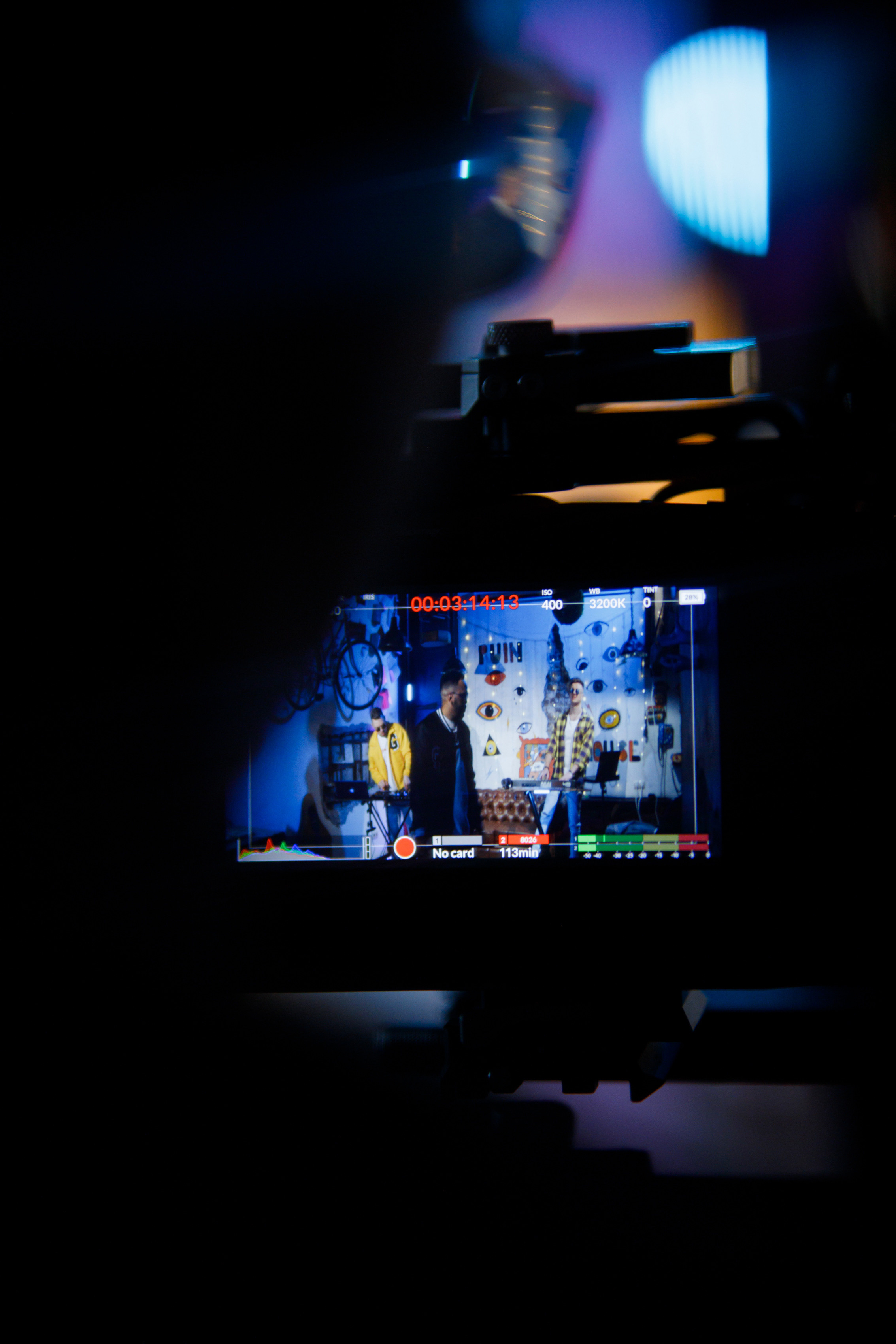 Бэкстэйдж съёмки клипа. Репортажный фотограф Семён Борисов | Москва