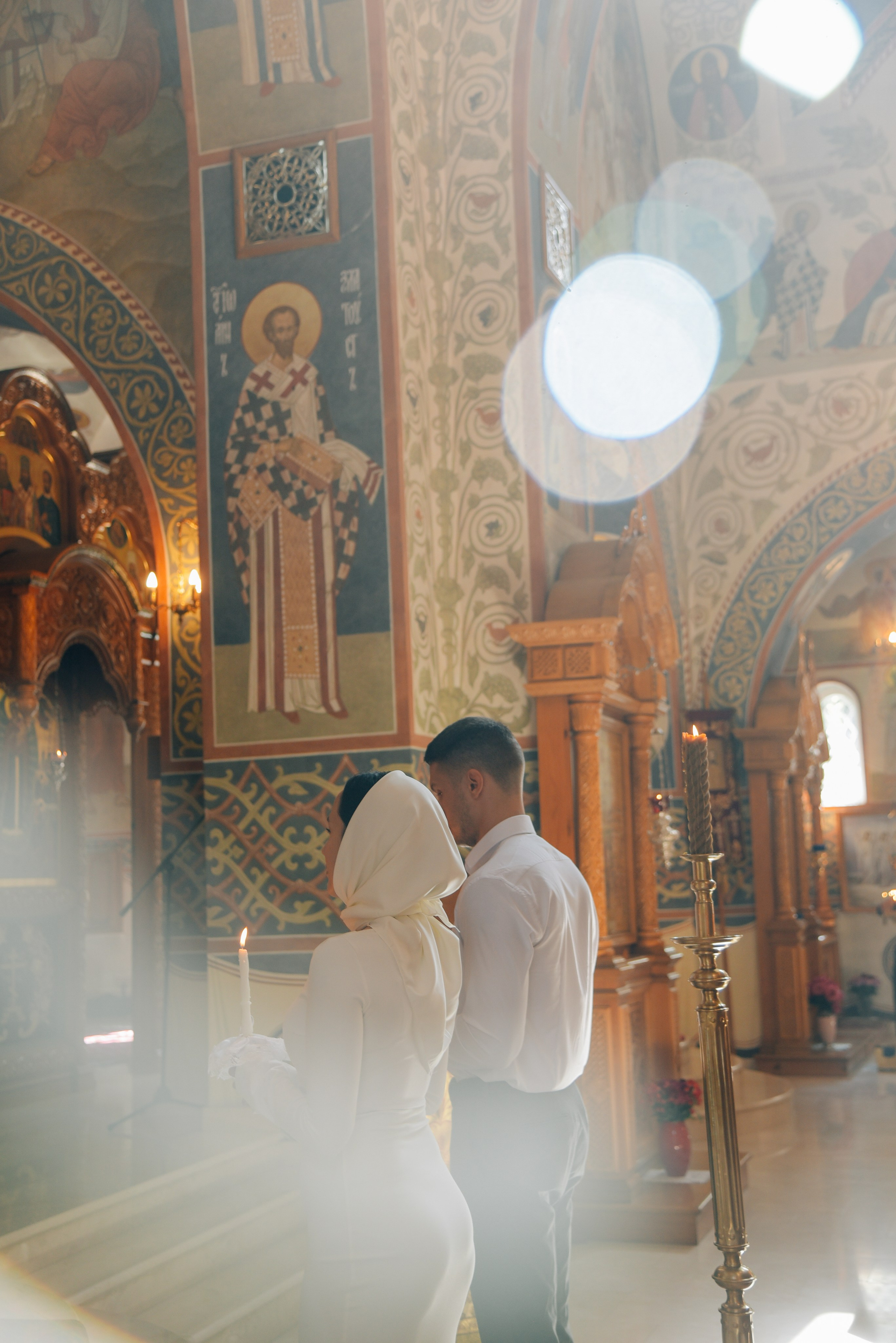 Венчание в Храме Новомучеников и Исповедников Российских. Фотограф Лола Волна, город Москва