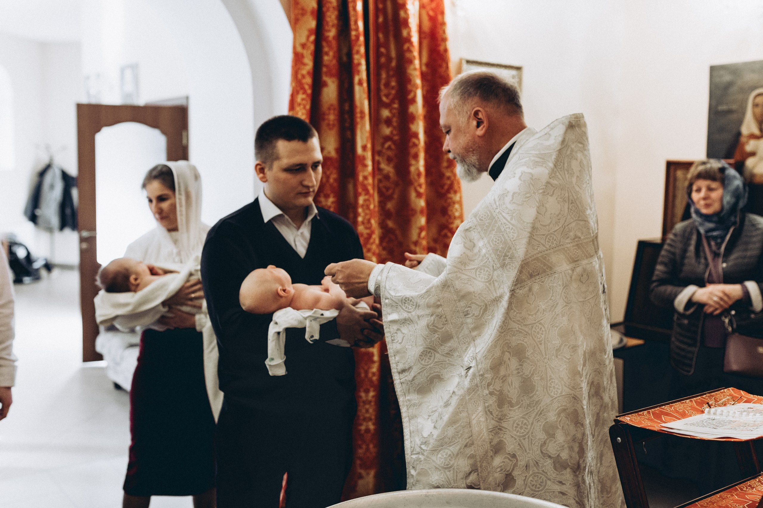 Крещение Ивана и Софии