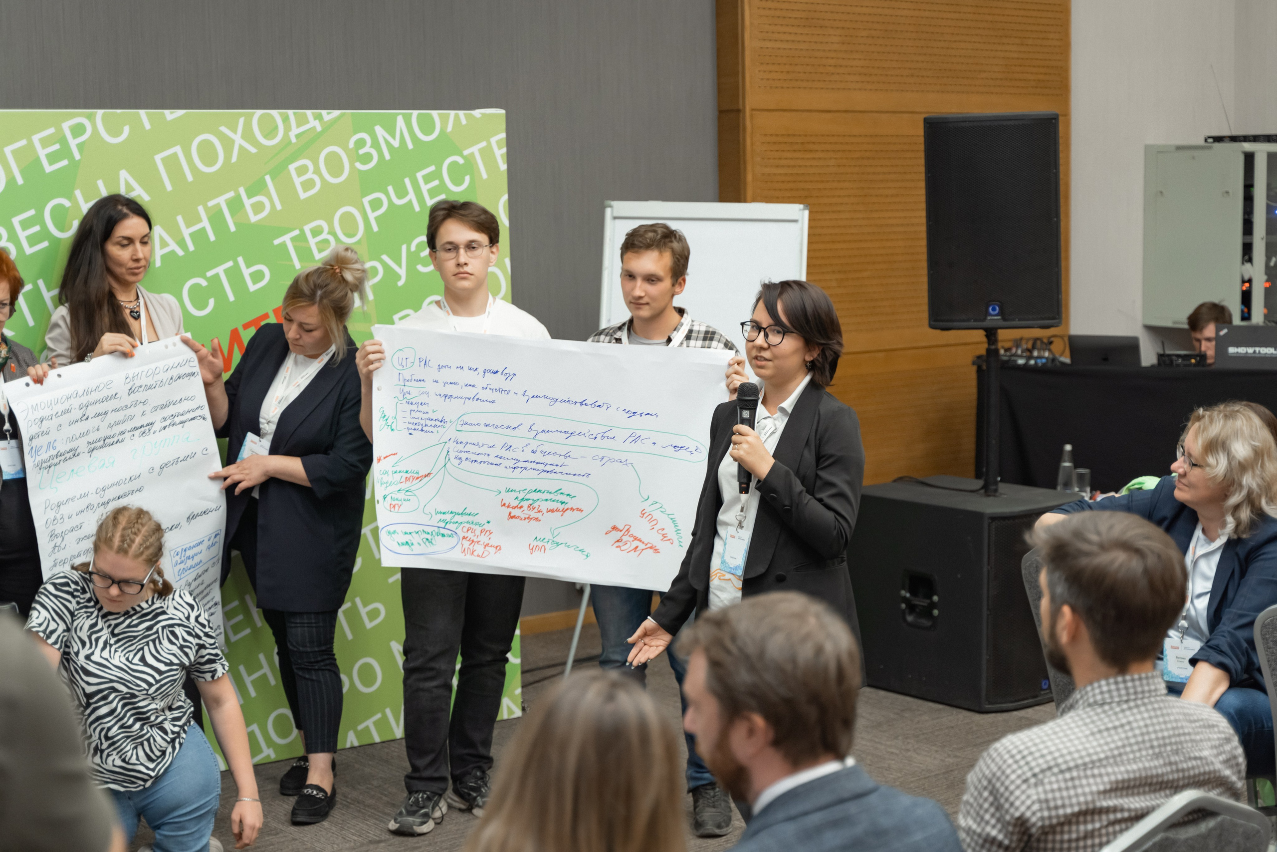 Окружная платформа Всероссийского инклюзивного проекта «Крылья возможностей» 2024. Фотограф Надежда Погребняк | Рязань | Москва