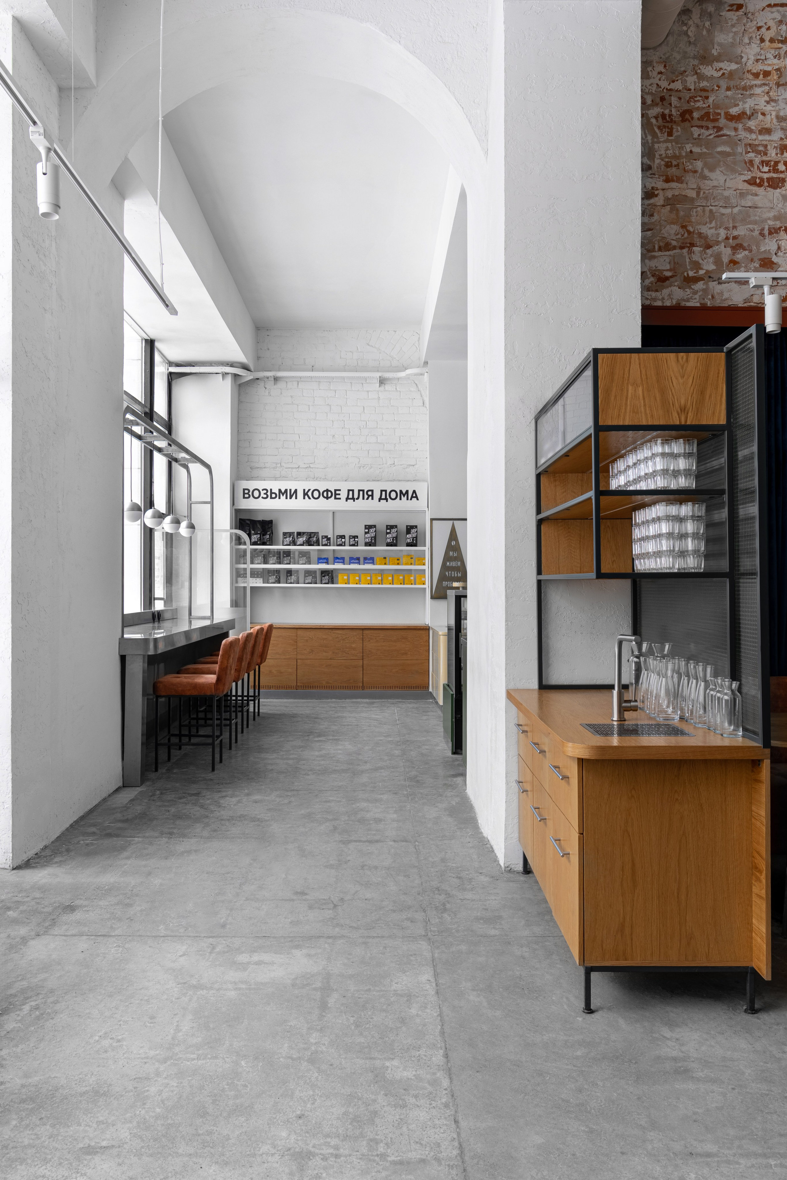 Кофейня верхушка кофе. Интерьерный фотограф в Нижнем Новгороде и Москве Владимир Гудков