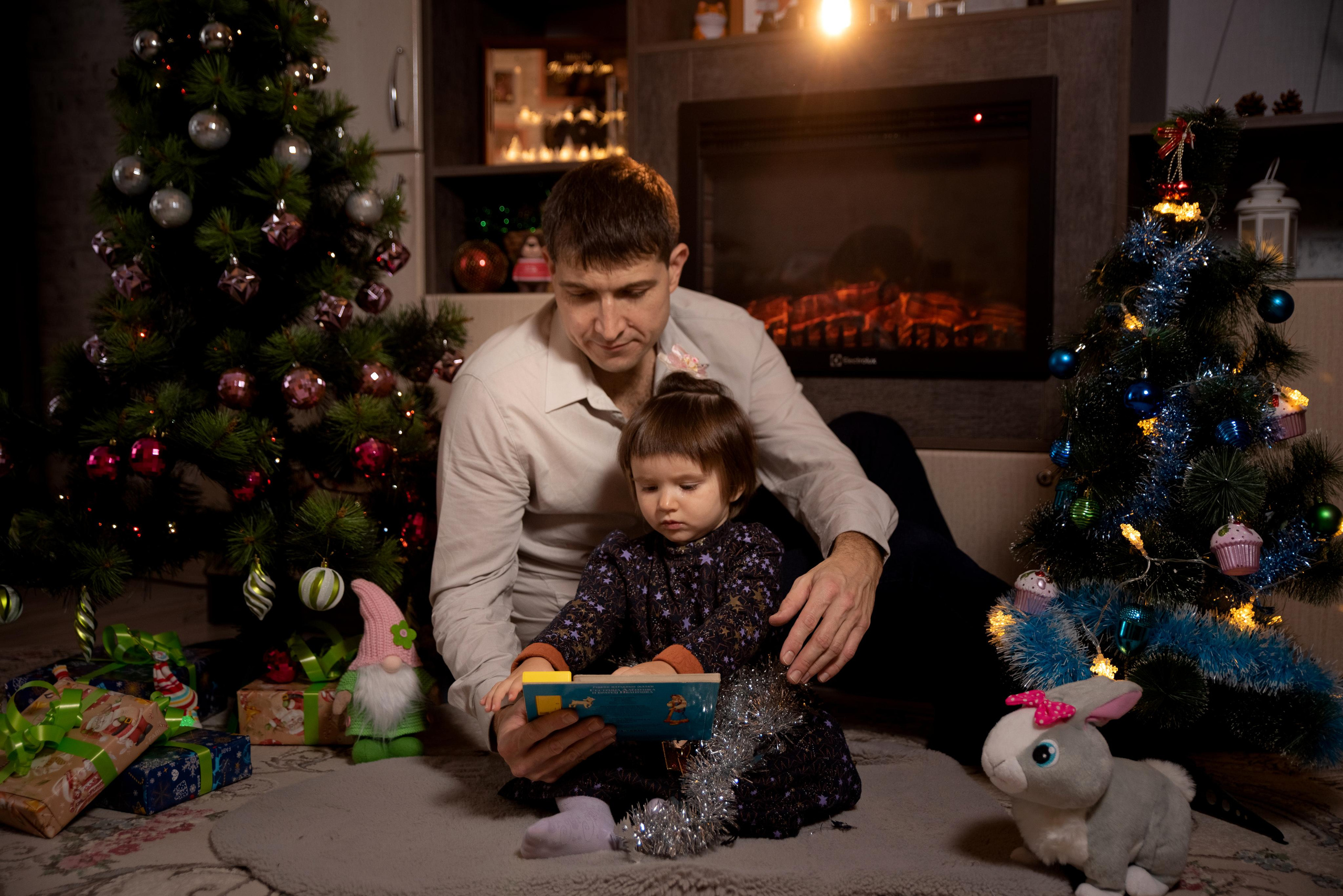 Домашняя новогодняя фотосессия. Семейный и детский фотограф в Туле Светлана Воронкова