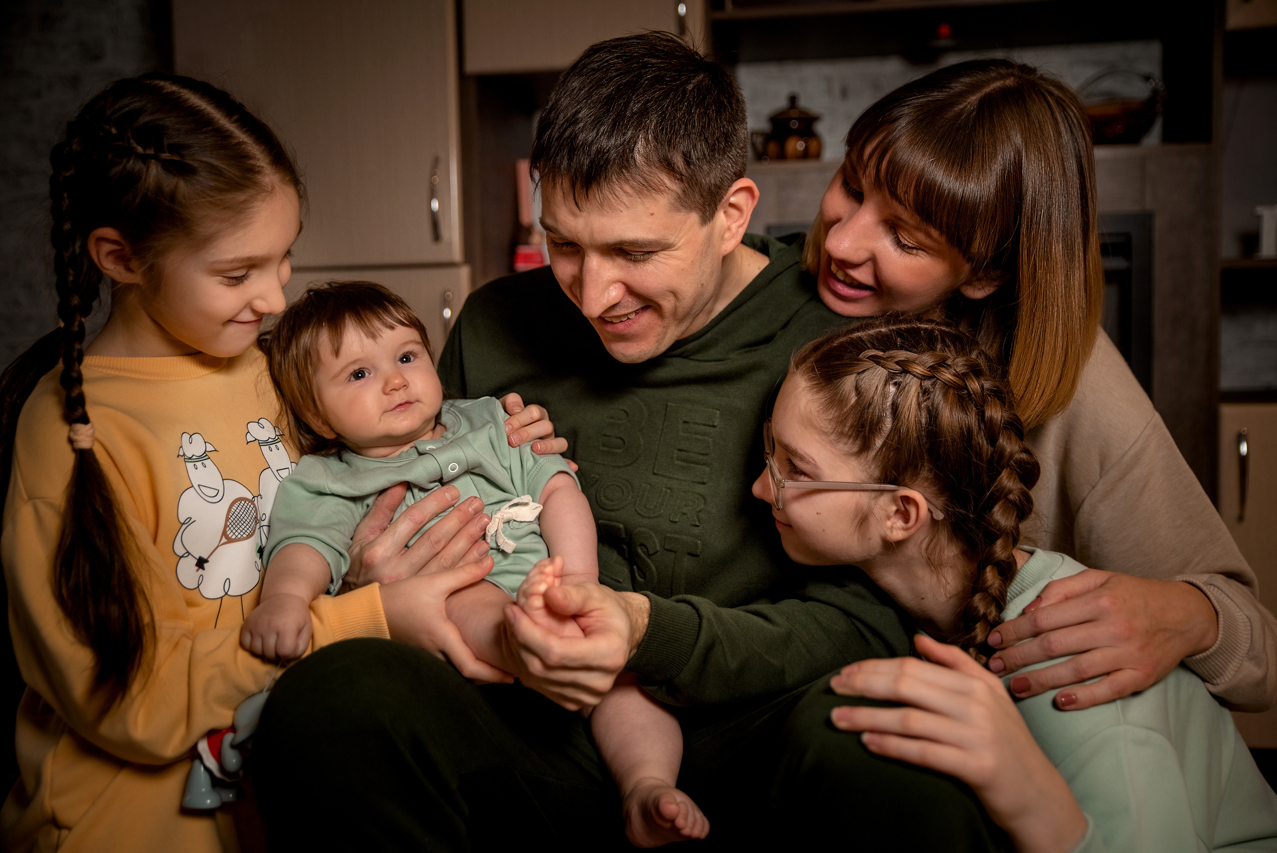 Домашняя фотосессия Юлии. Семейный и детский фотограф в Туле Светлана Воронкова