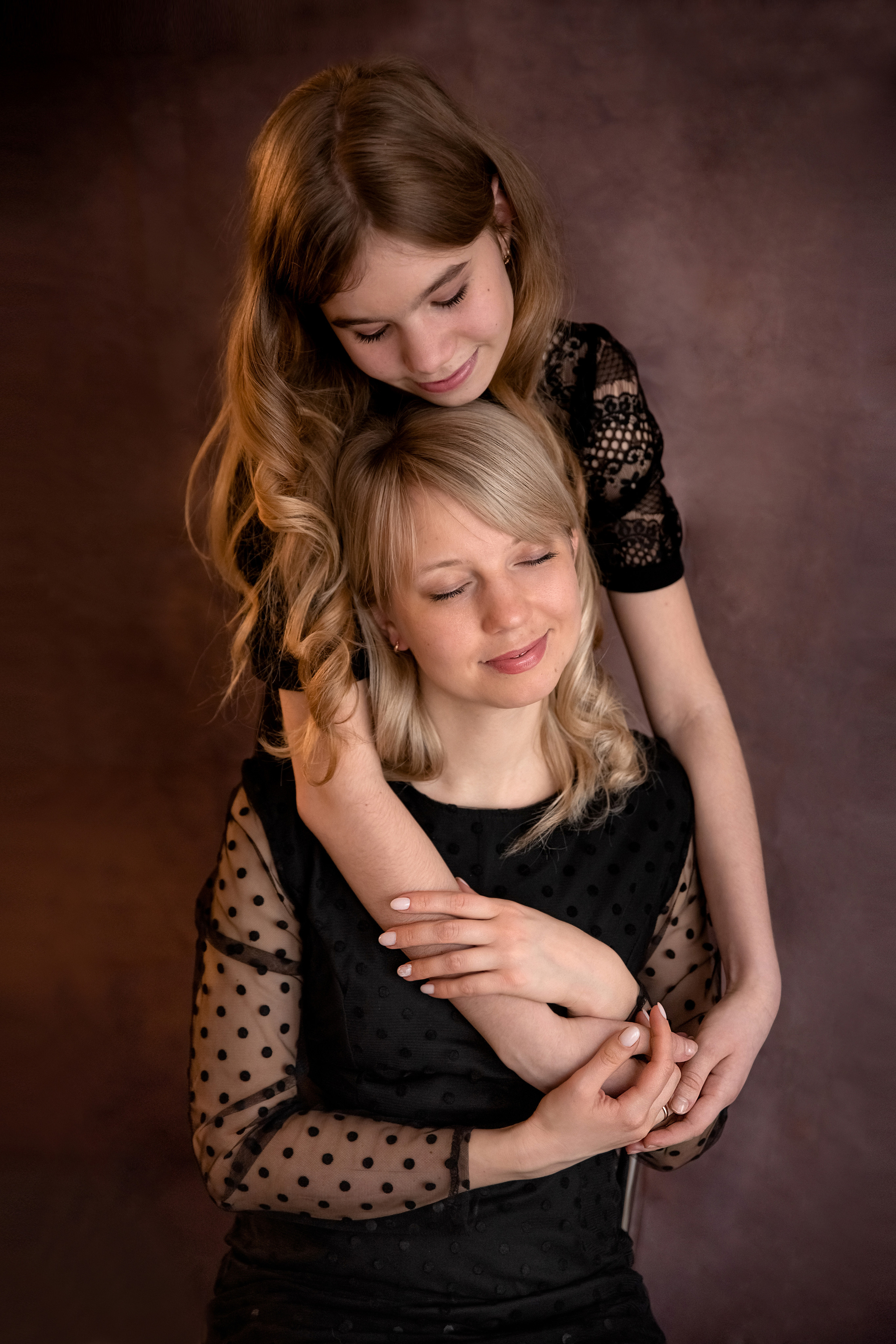 Анна и Даша, домашняя фотосессия. Семейный и детский фотограф в Туле Светлана Воронкова