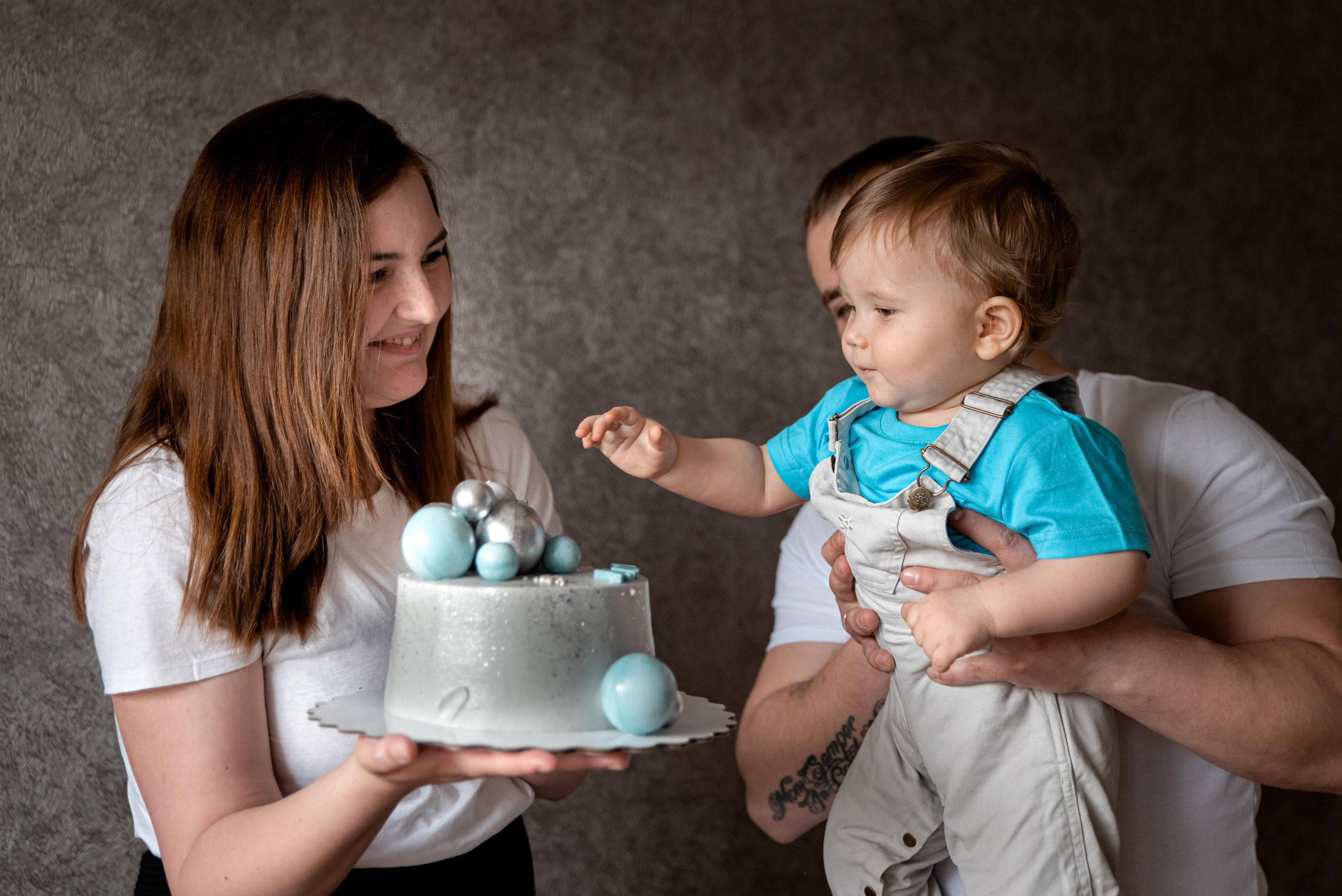 Годовасие (домашняя фотосессия Димочки). Семейный и детский фотограф в Туле Светлана Воронкова