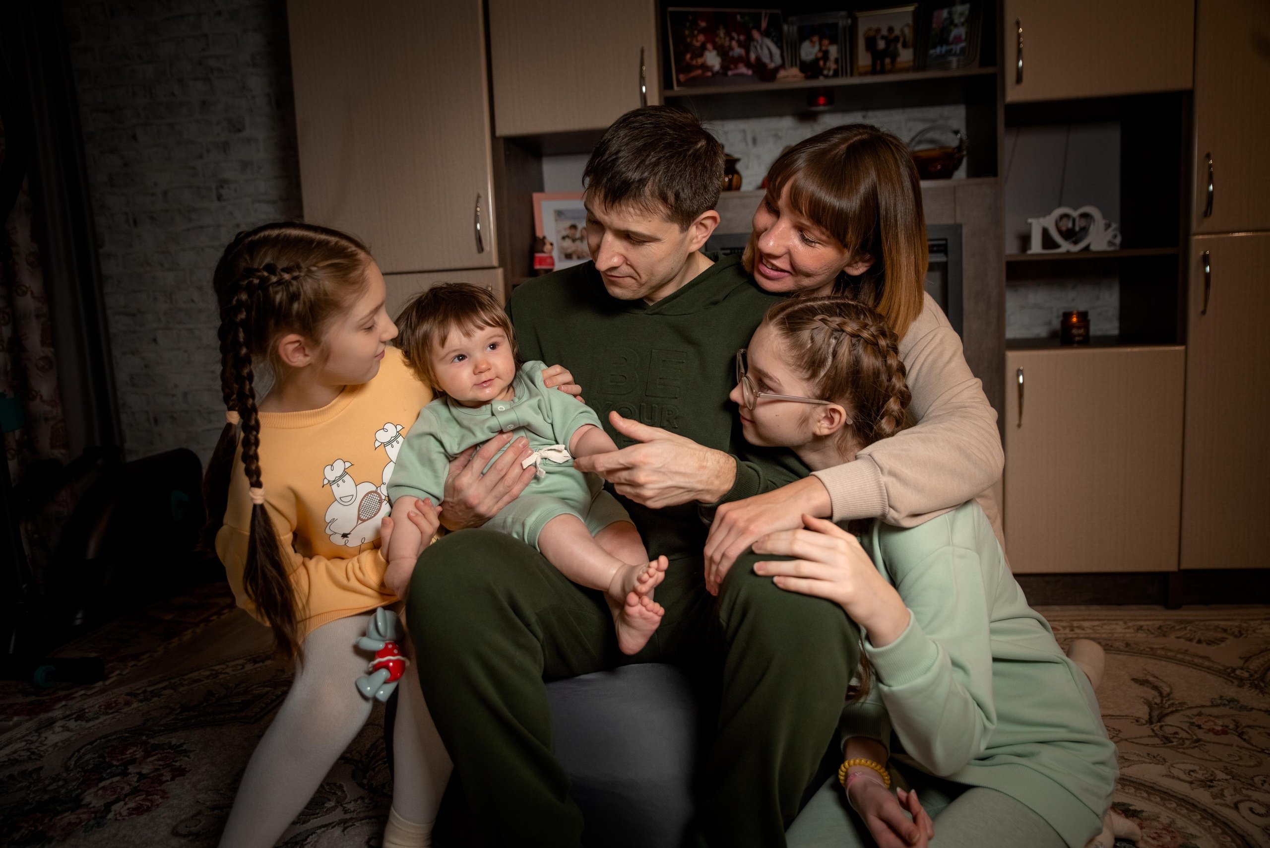 Домашняя фотосессия Юлии. Семейный и детский фотограф в Туле Светлана Воронкова