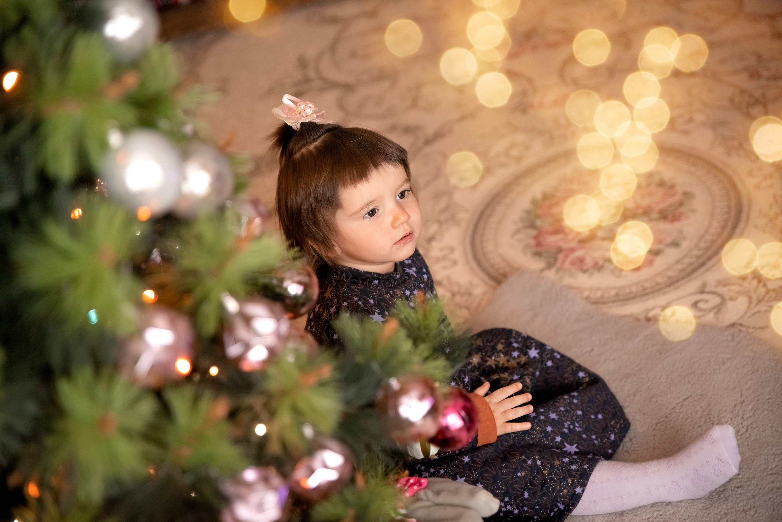 Домашняя новогодняя фотосессия. Семейный и детский фотограф в Туле Светлана Воронкова